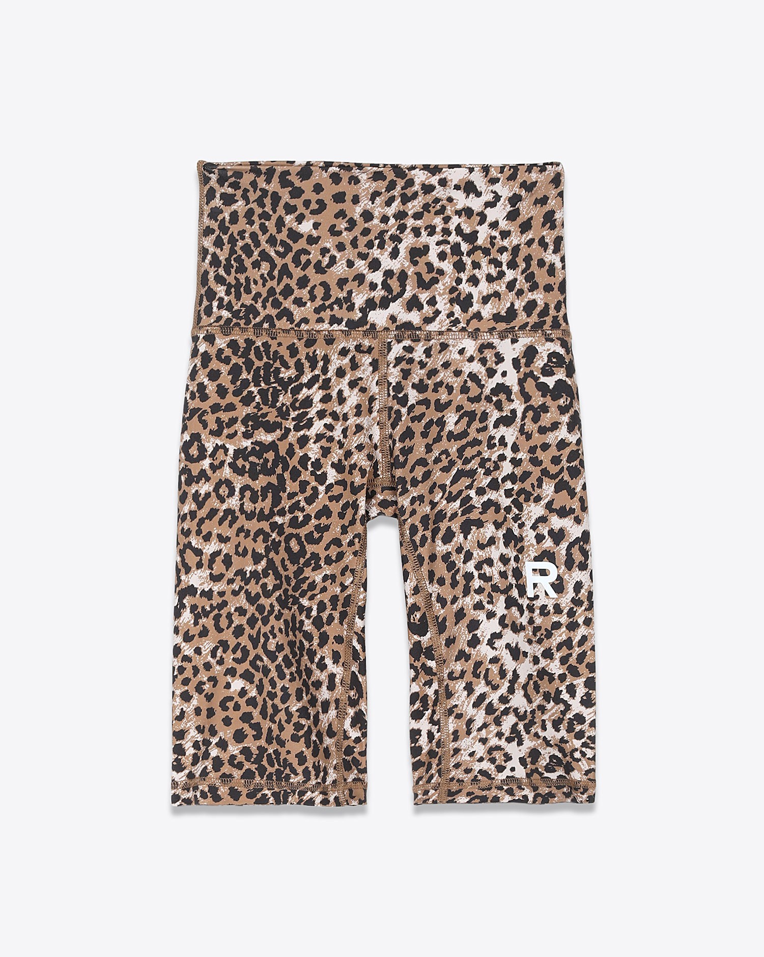 Image du produit Ragdoll LA Work Out Biker Shorts –  Brown Leopard 