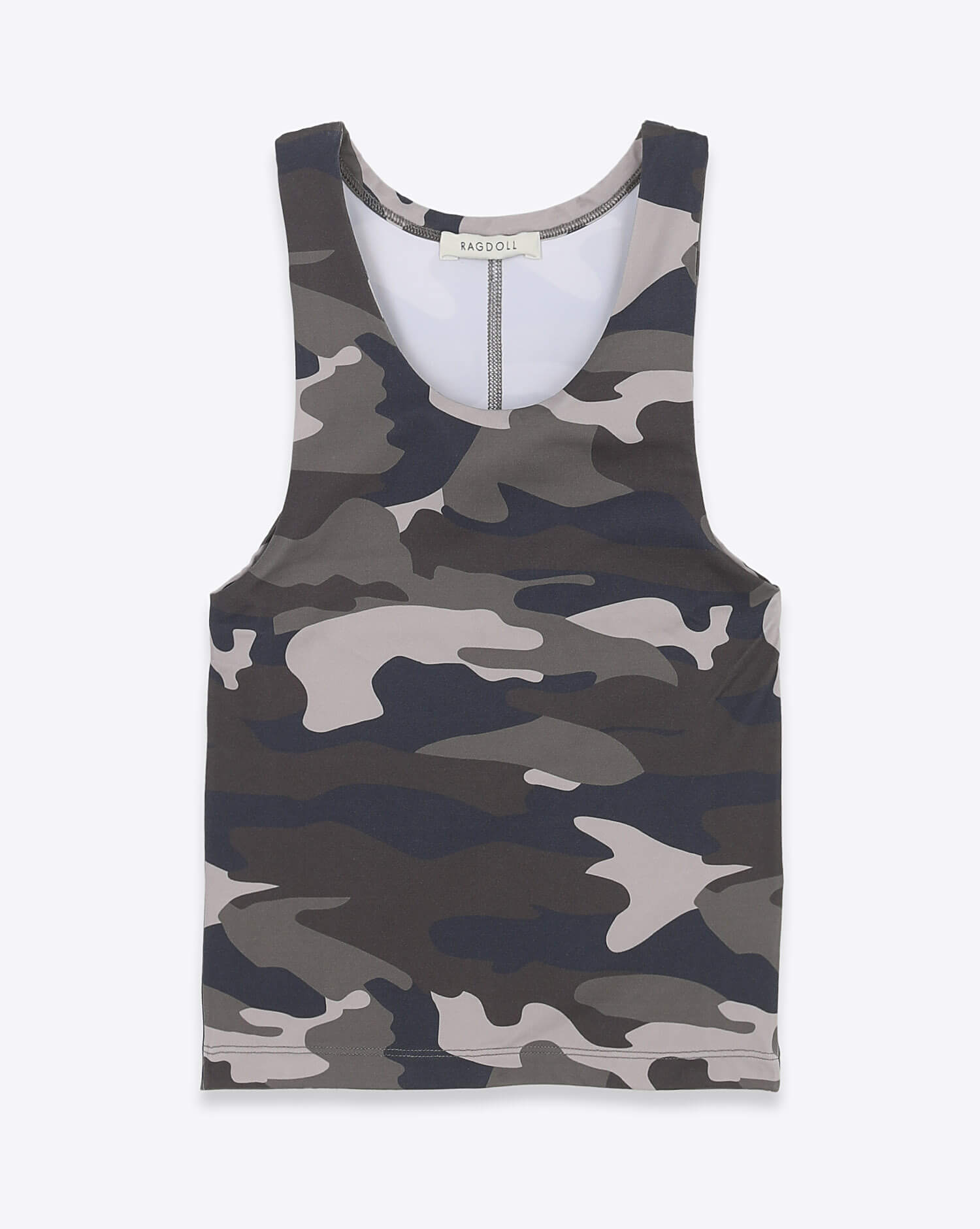 Image du produit Ragdoll LA Work Out Tank - Camo Army 