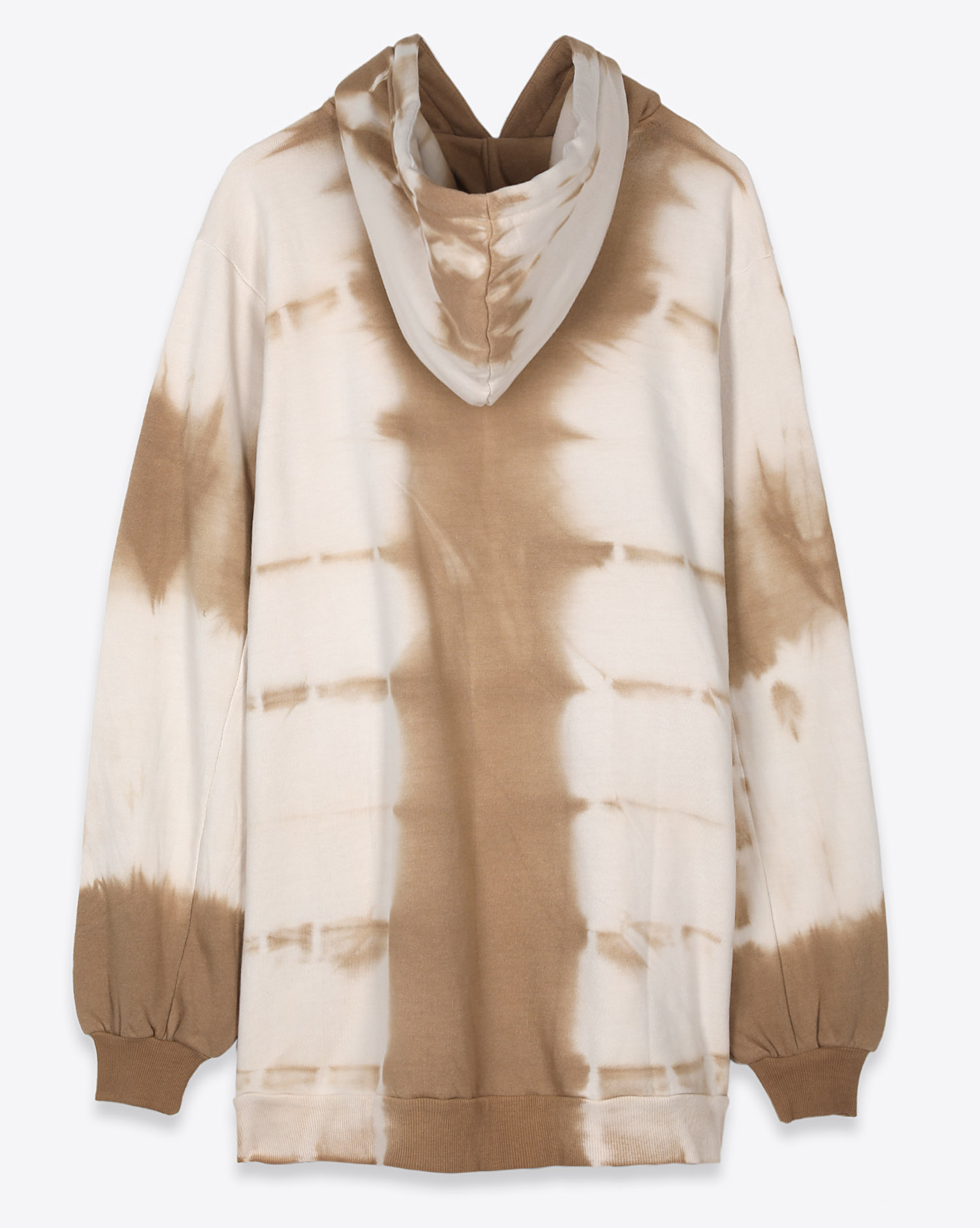 Image du produit Ragdoll LA Super Oversized Hoodie - Camel Tie Dye - 2