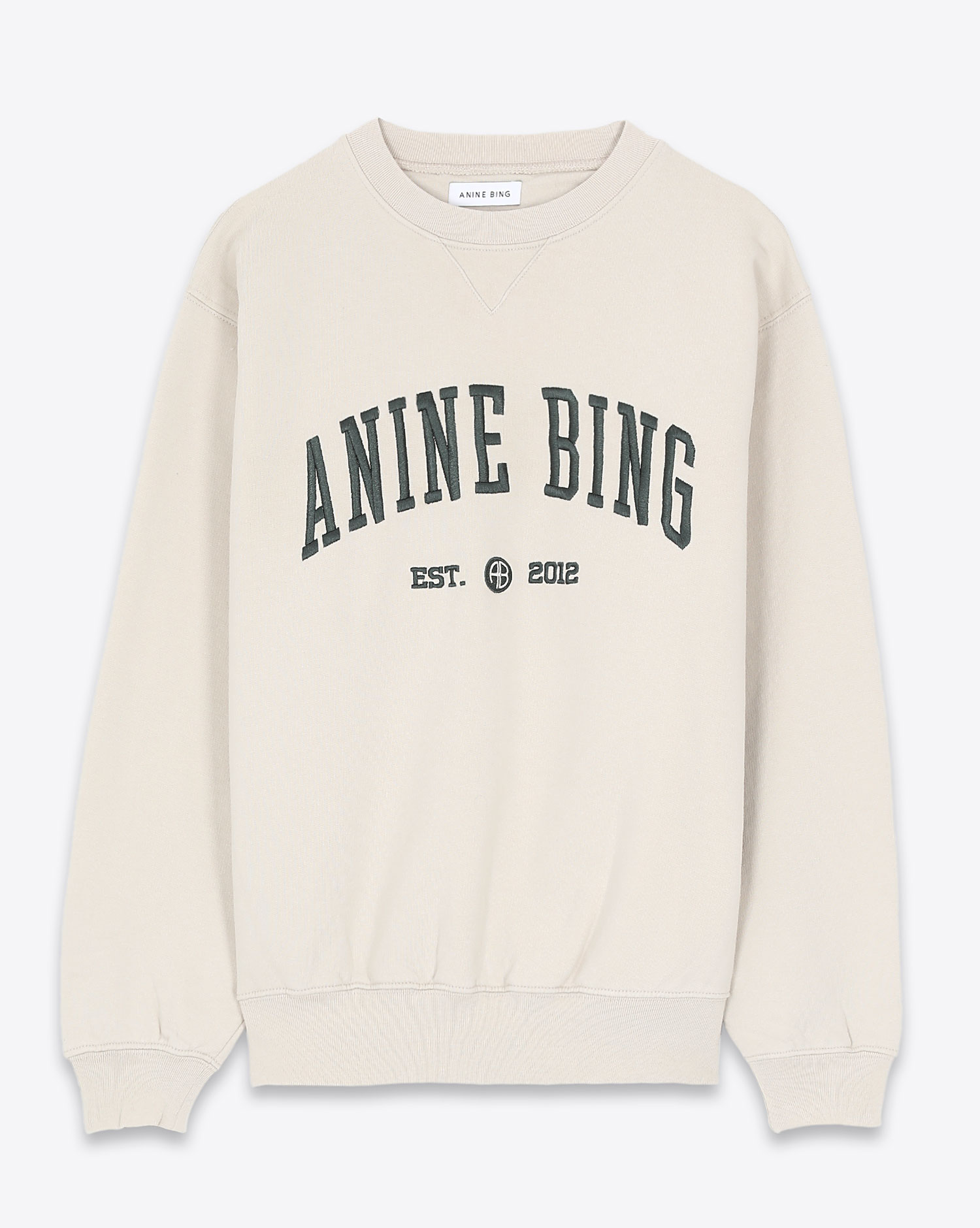 Anine Bing Ramona Sweatshirt University AB - Stone