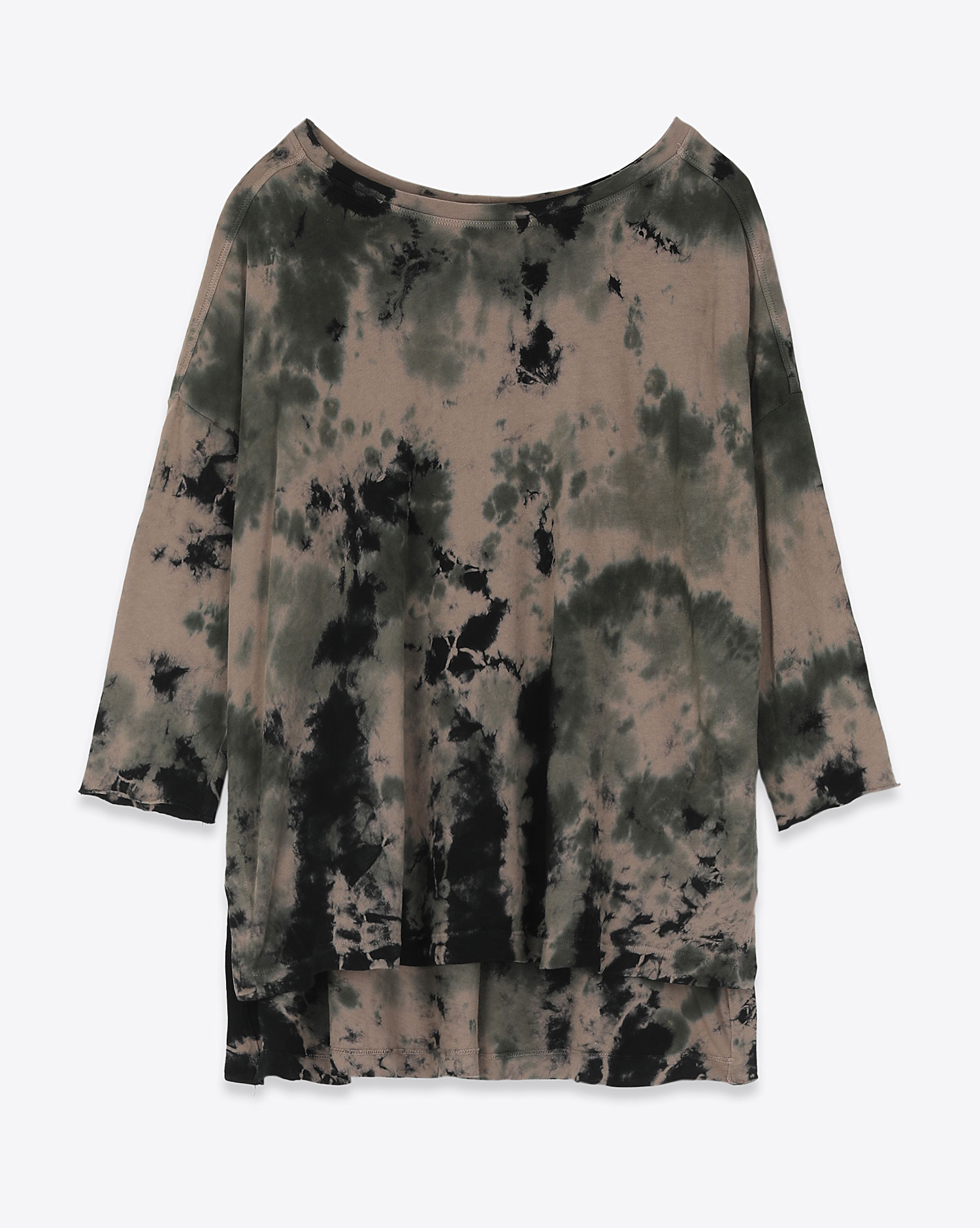 Image du produit Raquel Allegra Pré-Collection Cocoon Shirt - Army Calico TD 