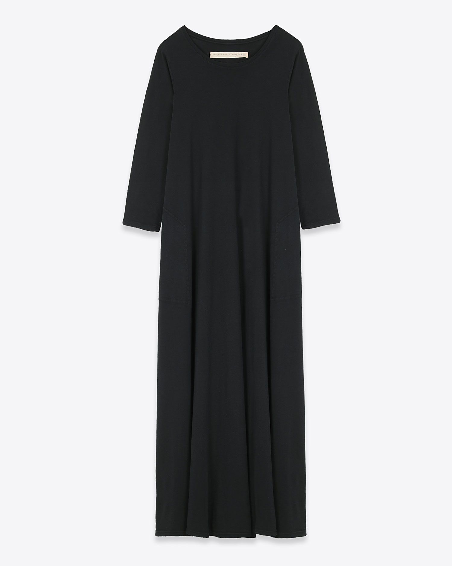 Image du produit Raquel Allegra Pré-Collection Drama Maxi Dress - Black 