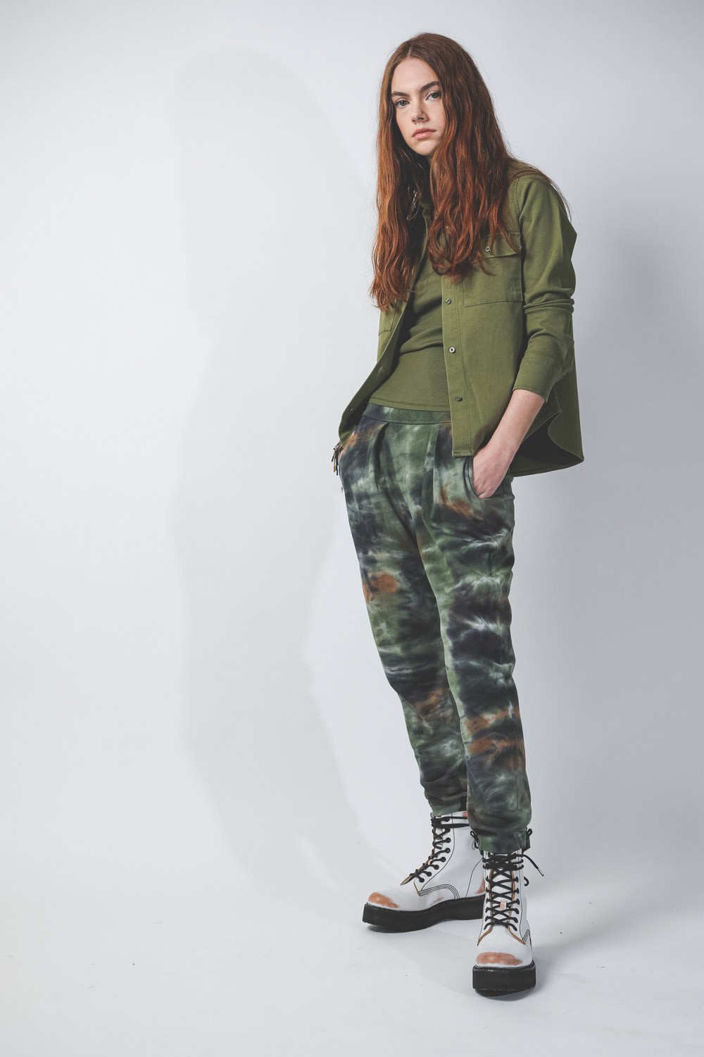 Image du produit Raquel Allegra Easy Pant - Army Camo TD   - 2