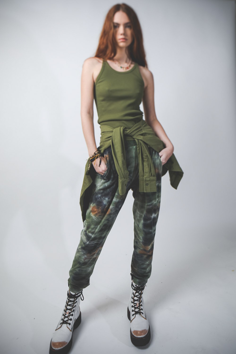 Image du produit Raquel Allegra Easy Pant - Army Camo TD   - 5