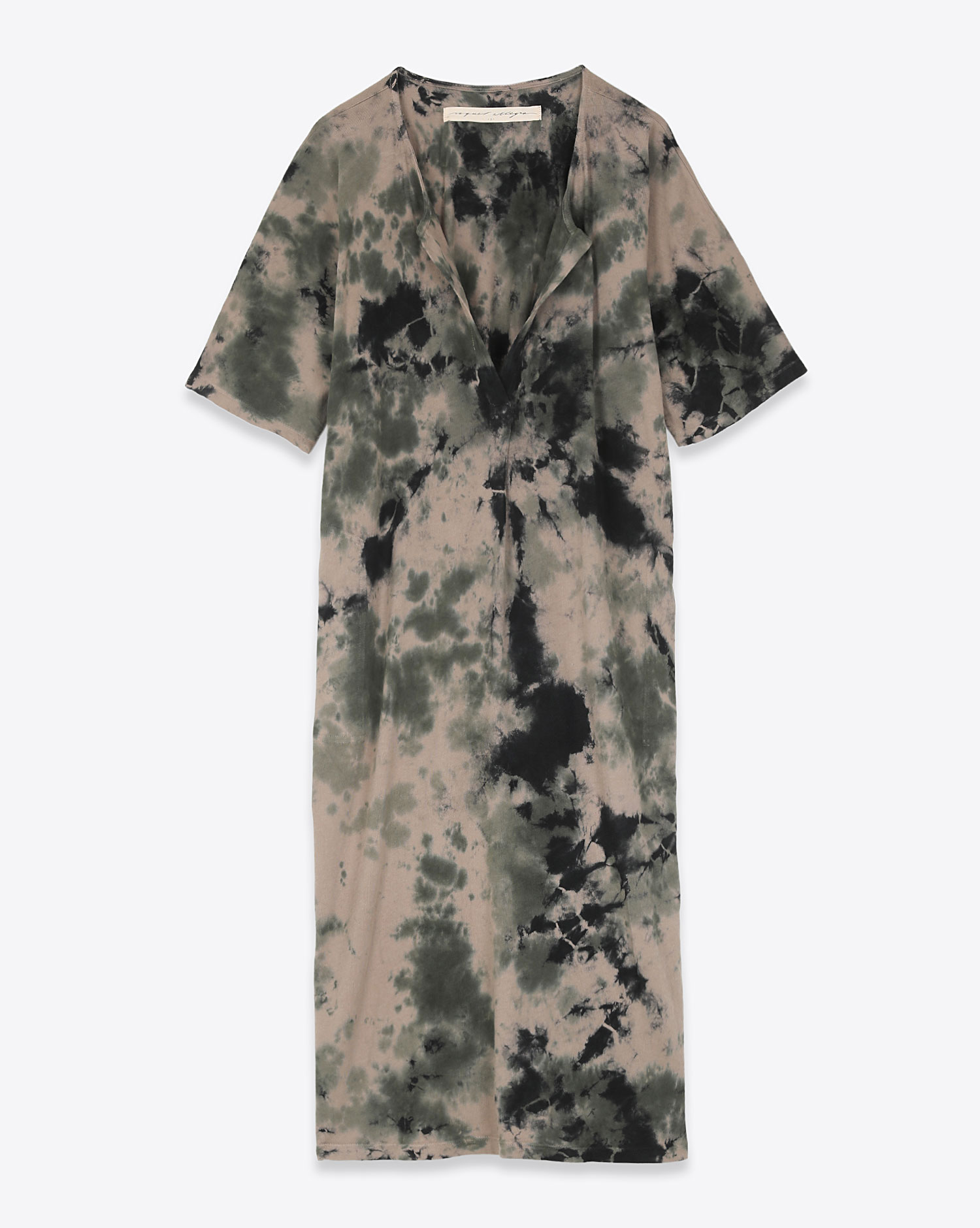 Image du produit Raquel Allegra Pré-Collection Henley Dress - Army Calico TD  