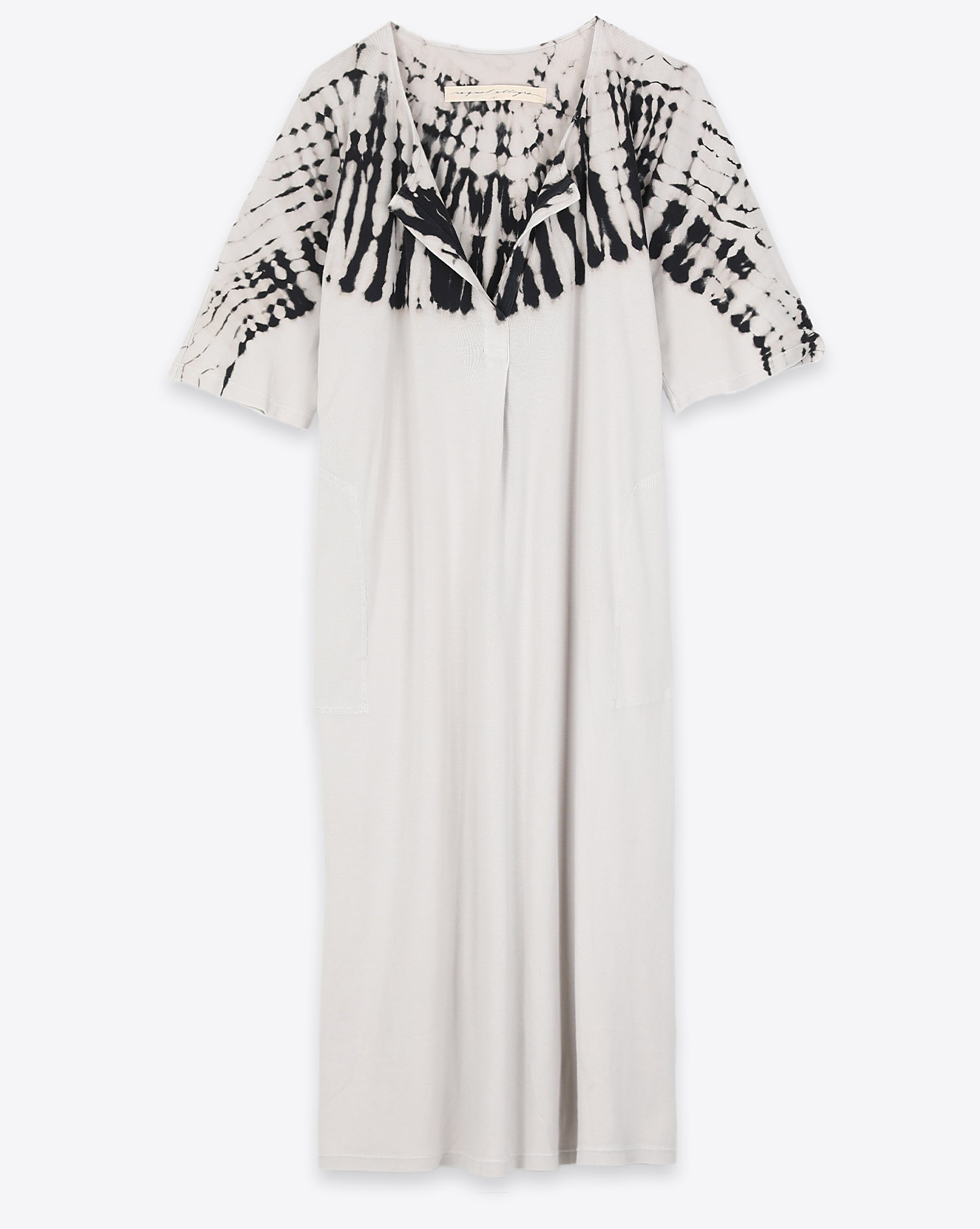 Image du produit Raquel Allegra Henley Dress TD - Black White TD  