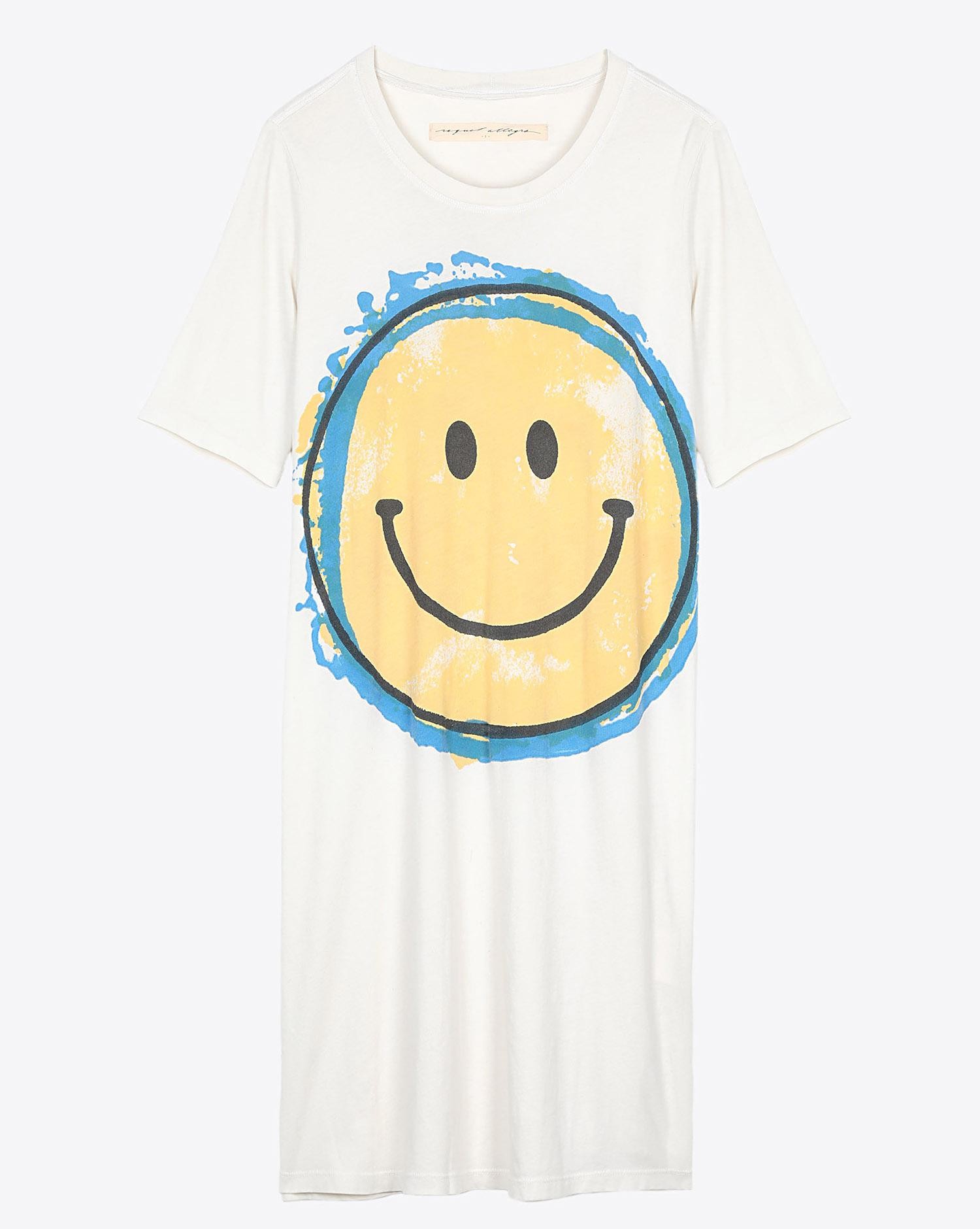 Raquel Allegra Pré-Collection Sonia Dress - Dirty White Smile  