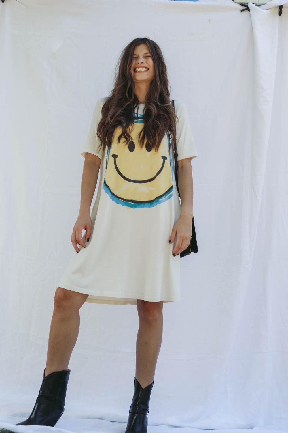 Image du produit Raquel Allegra Pré-Collection Sonia Dress - Dirty White Smile   - 3
