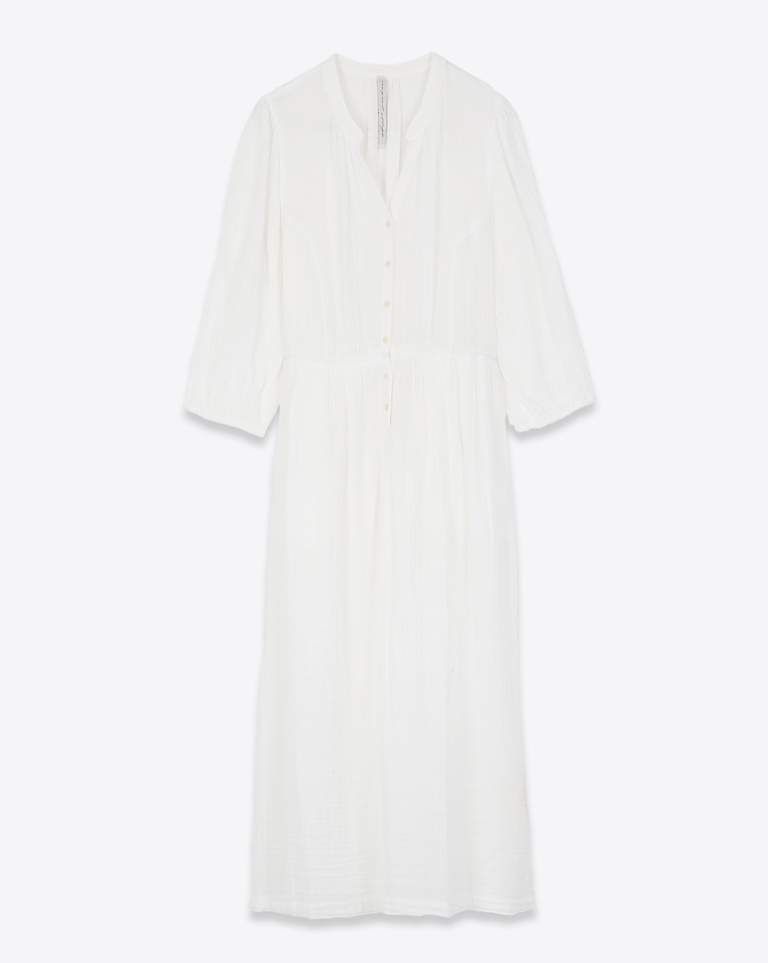 Image du produit Raquel Allegra Pré-Collection Sia Dress - Washed White  