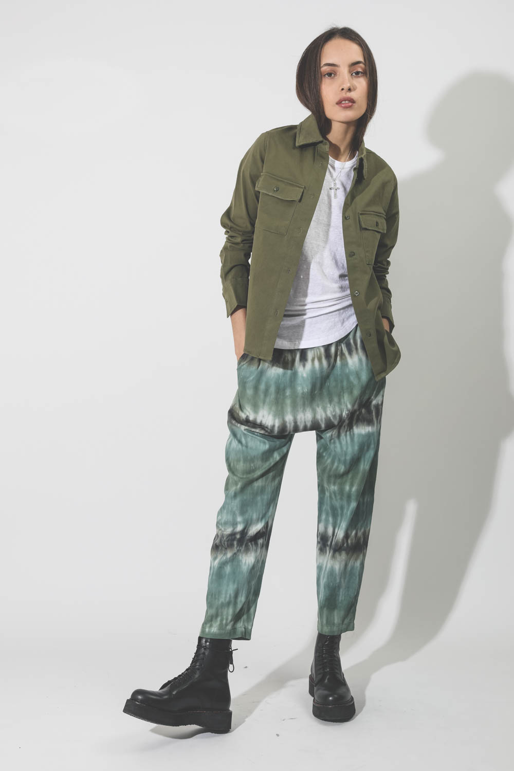 Image du produit Raquel Allegra Sunday Pant TD - Green Moss - 3