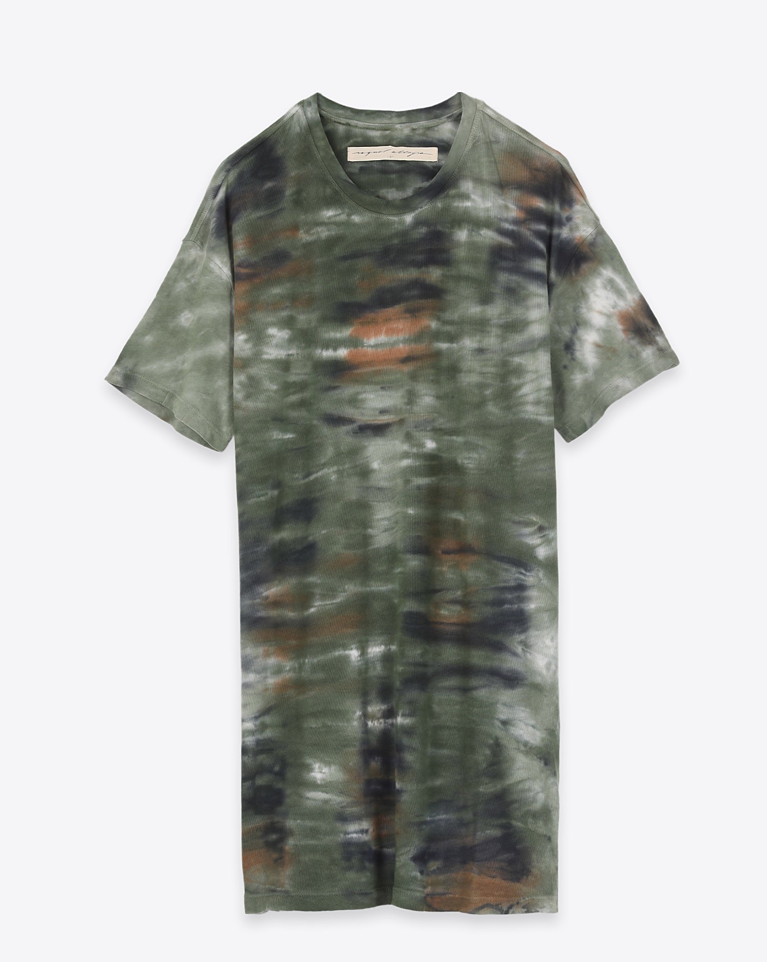 Army print clearance t shirt dress