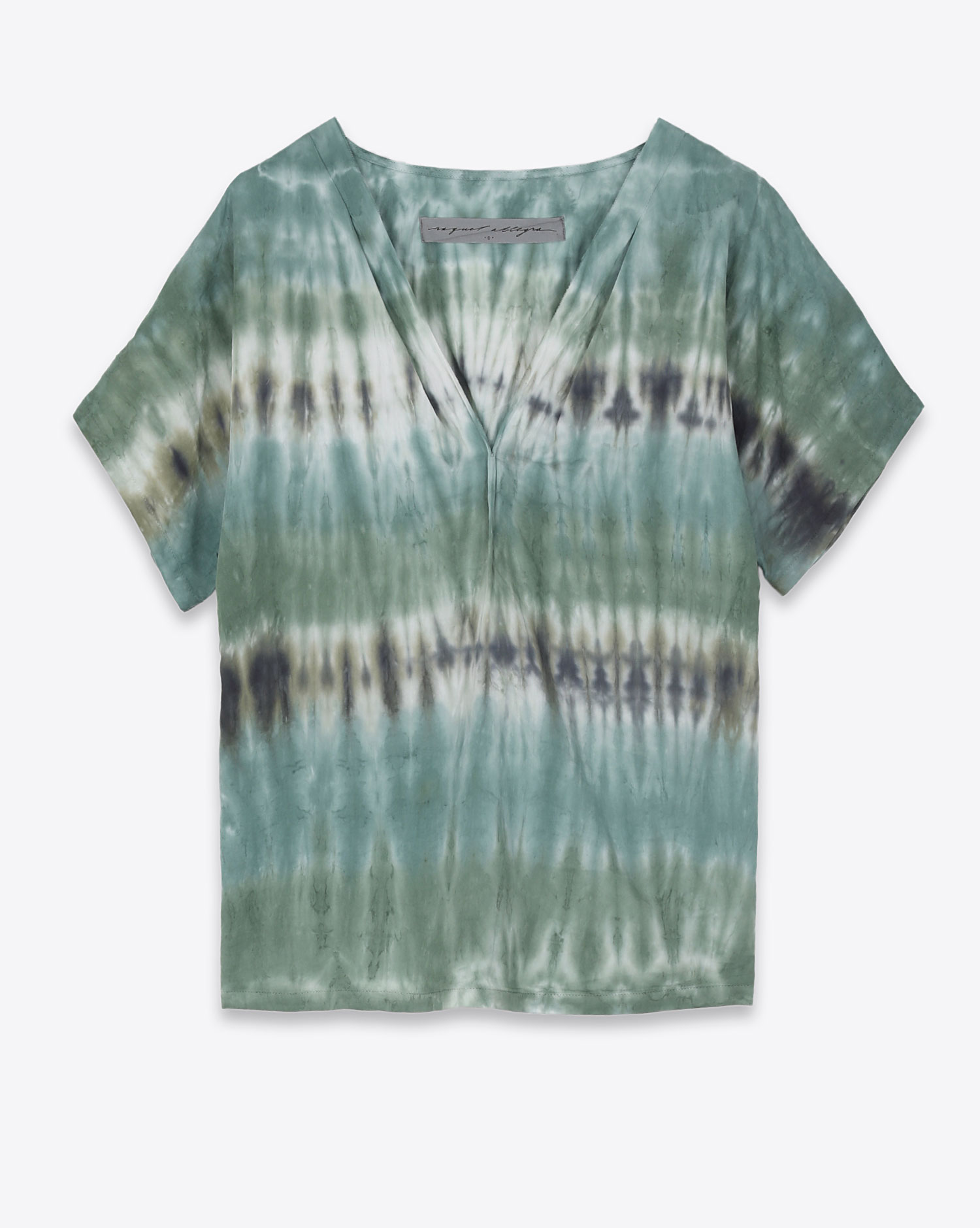 Top Raw V-Neck Raquel Allegra