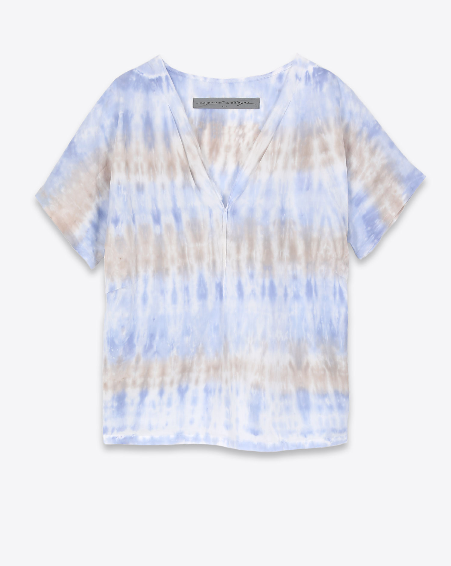 Top Raw V-Neck Raquel Allegra
