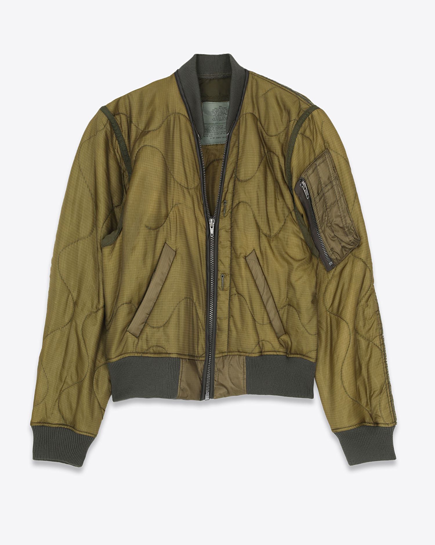 Veste Bomber R13 Denim Olive