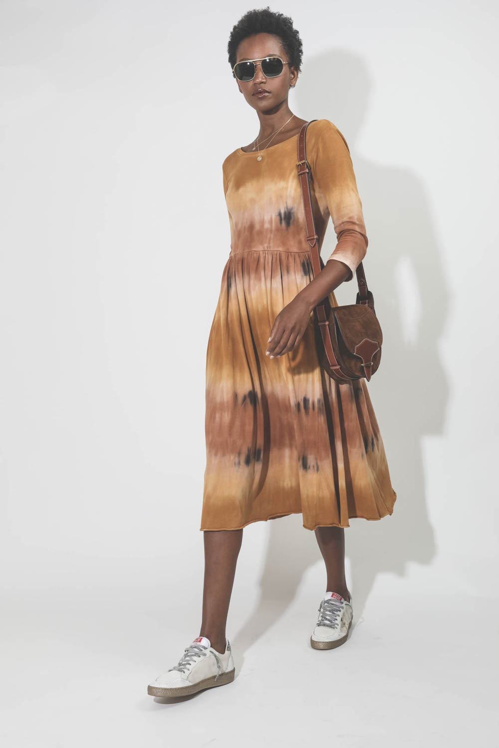 Robe Ballerina en jersey Tie and dye - Bengal tiger Raquel Allegra 