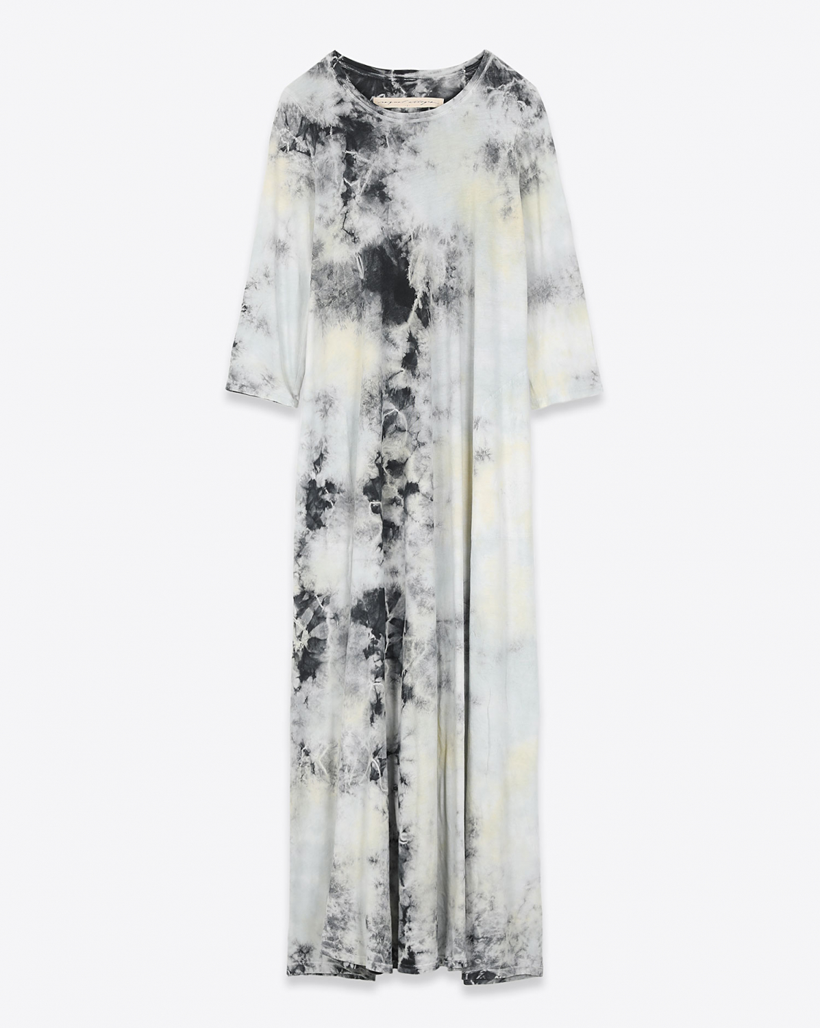 Image du produit Raquel Allegra Pré-Collection Drama Maxi Dress - Black Lemon TD  