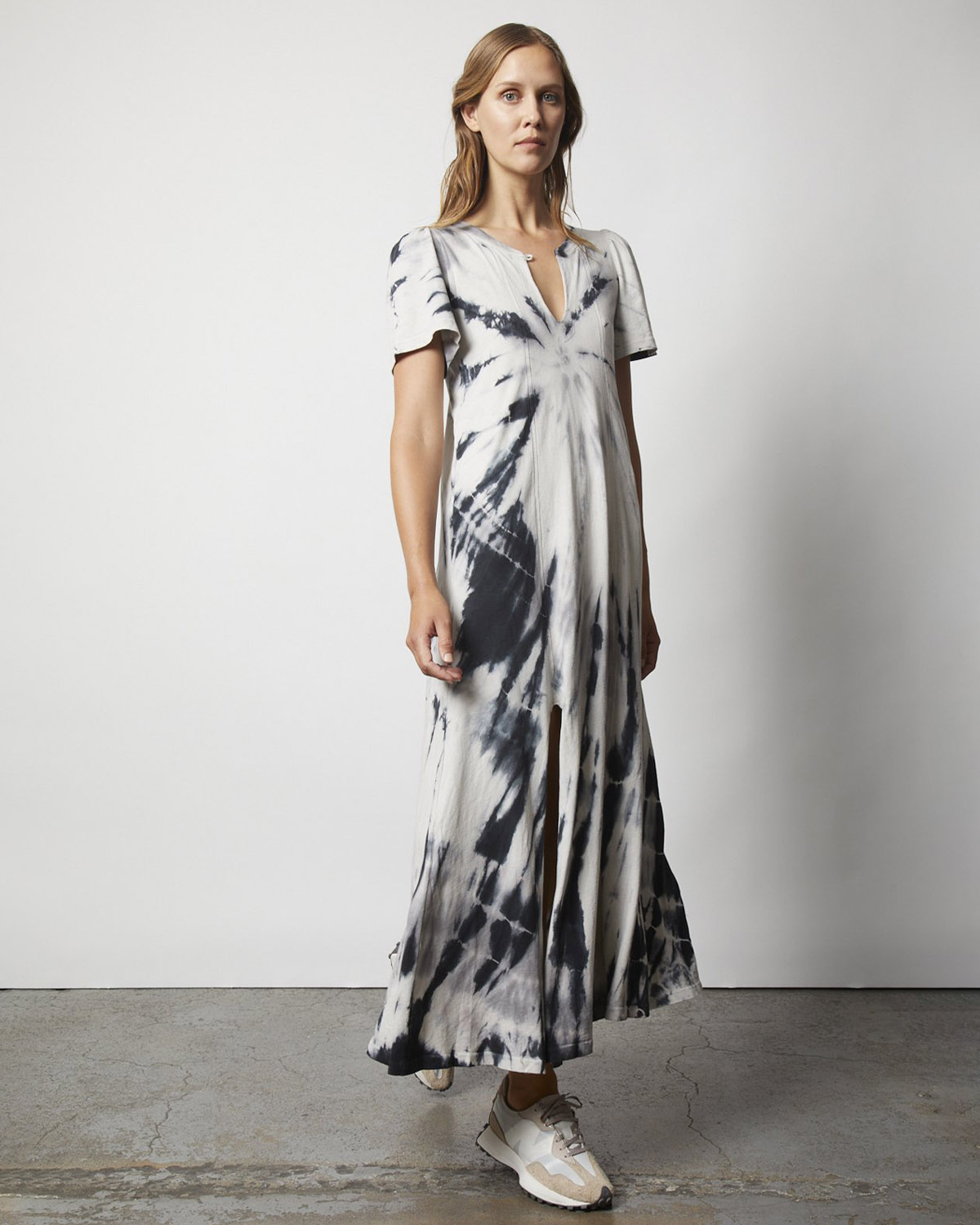 Image du produit Raquel Allegra Flutter Dress - Shadow Spiral TD - 3