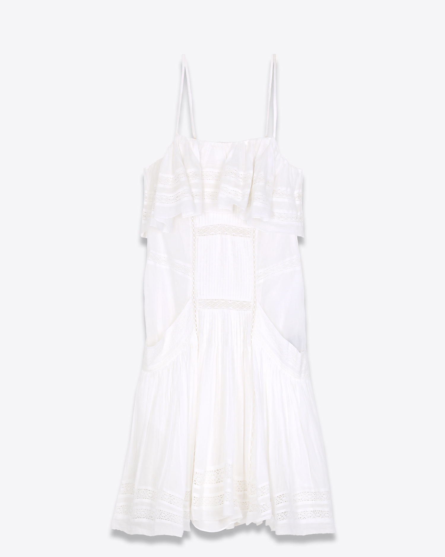 Robe Moly blanche Isabel Marant Etoile 