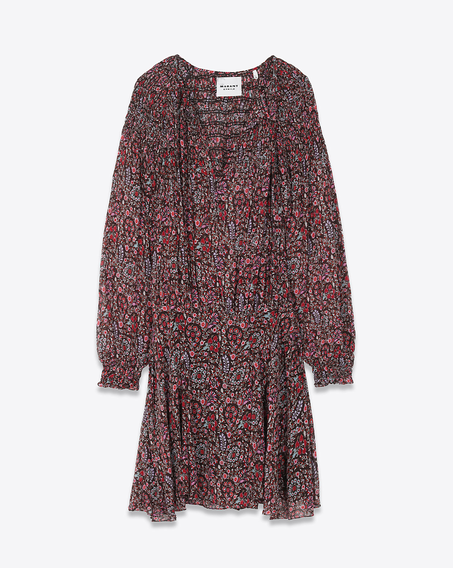 Robe Noanne Isabel Marant Etoile marron 