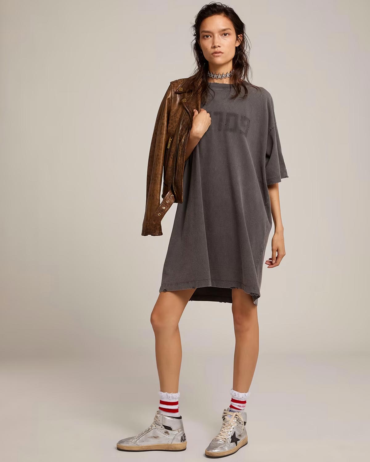 Robe tee-shirt Golden Goose. 