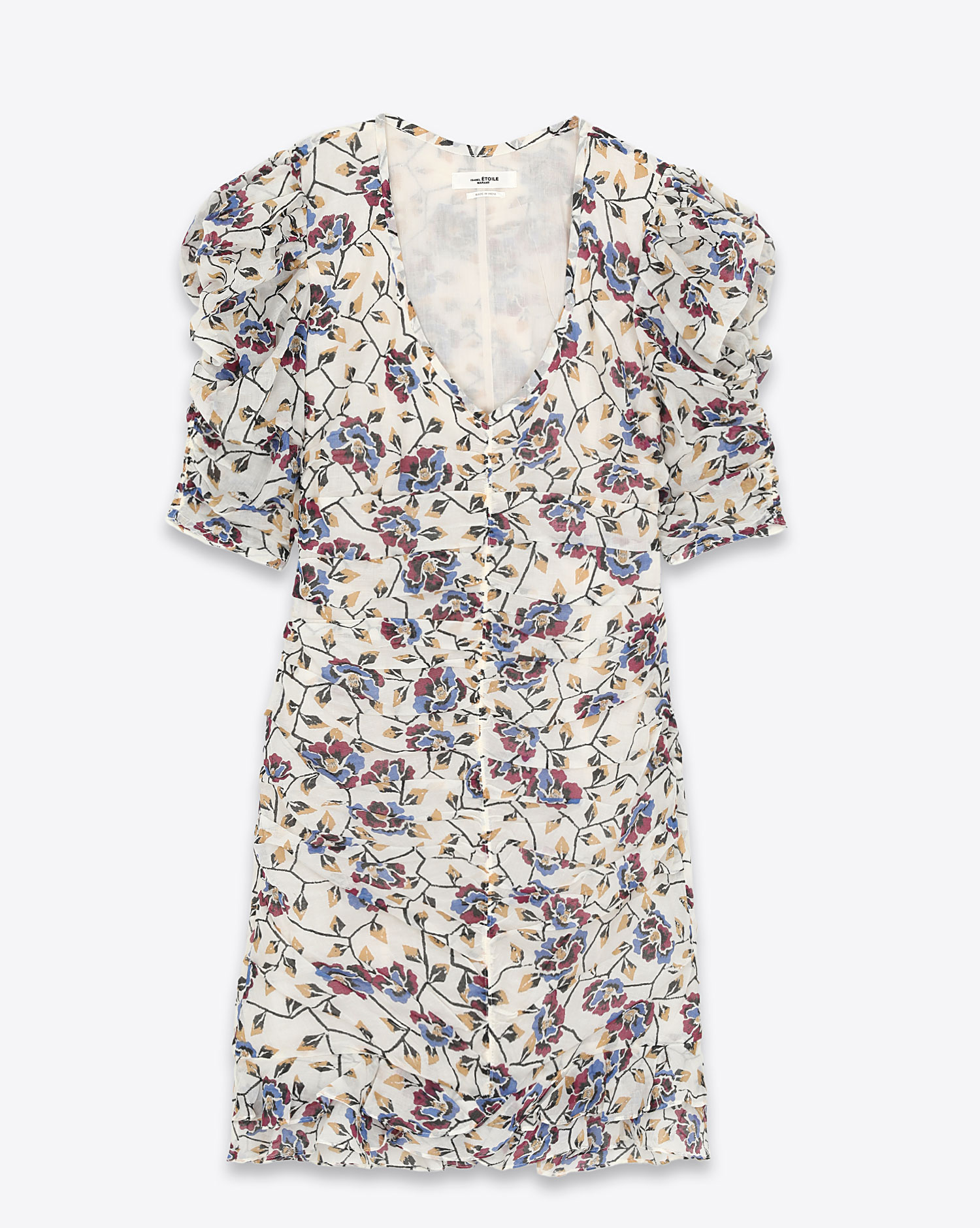 Robe courte imprimé fleurs Isabel Marant Etoile 