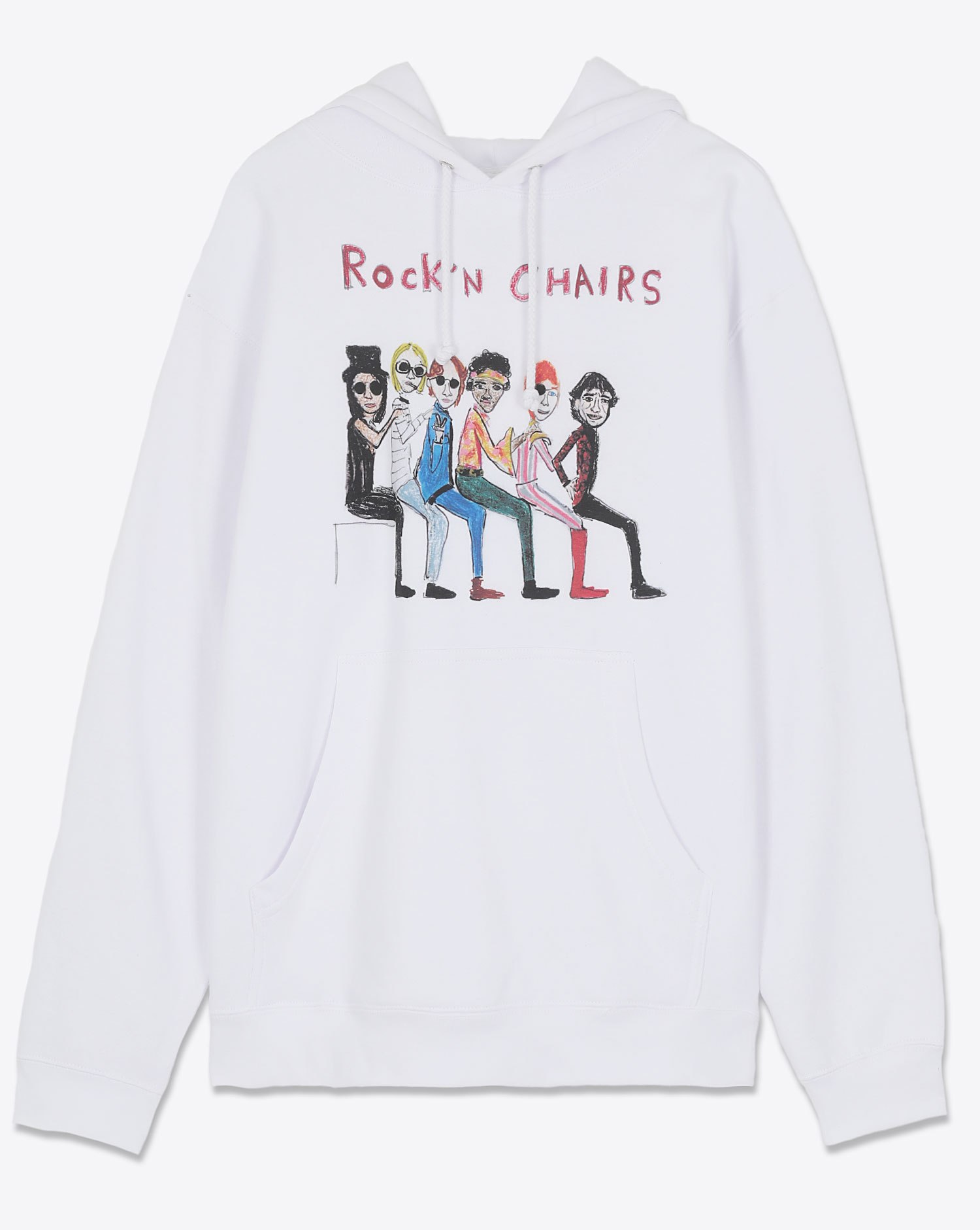 Unfortunate Portrait Sweatshirt Rock'n'chair blanc 