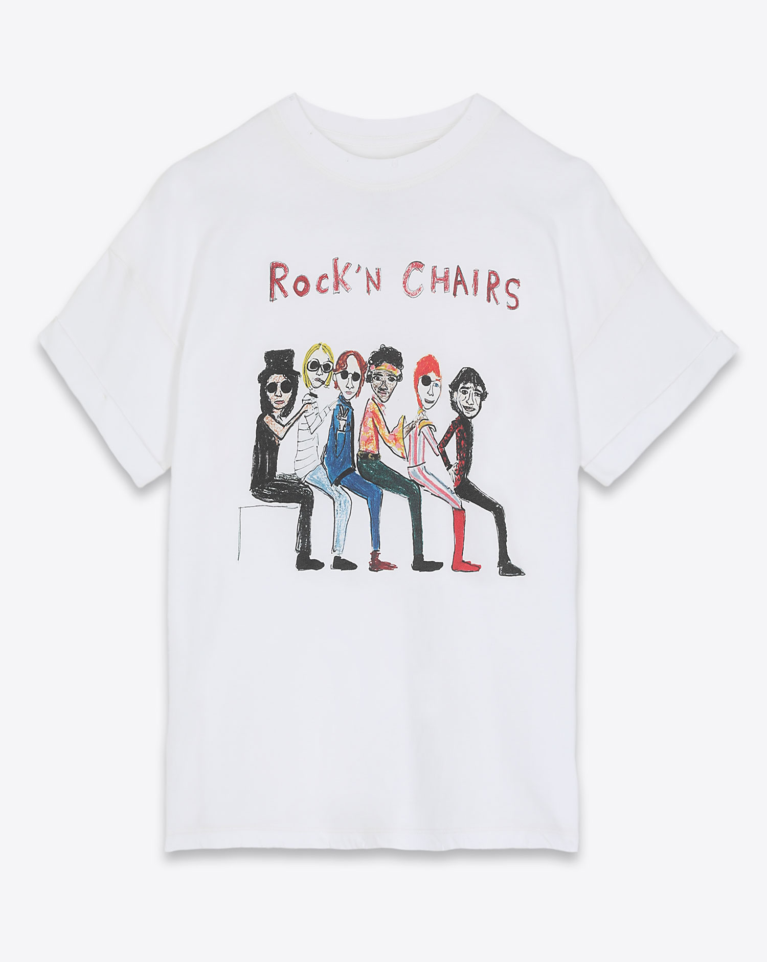 Tee-shirt Unfortunate Portrait Rock'n chairs

