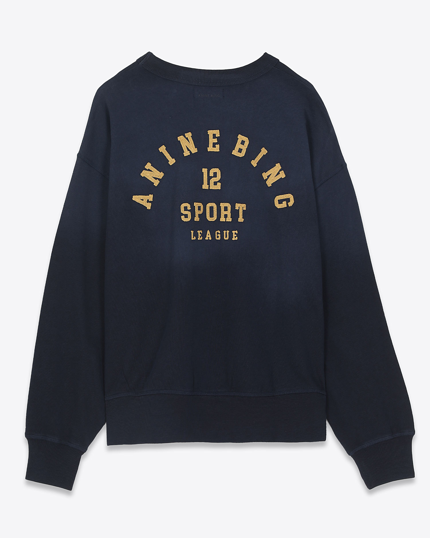 Anine Bing Sweatshirt Rod League – Washed Navy