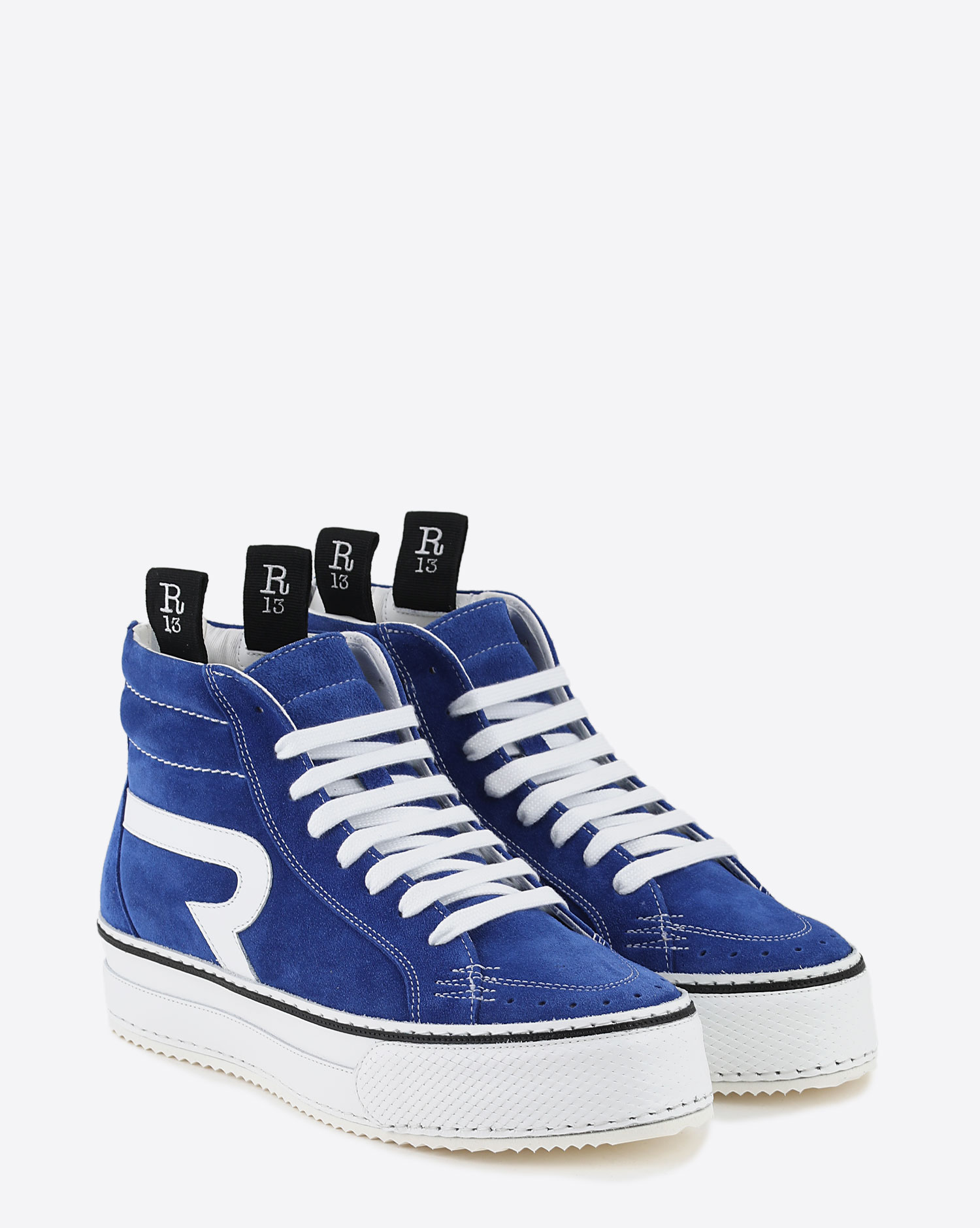 R13 Denim Sneakers Rogue coloris bleu