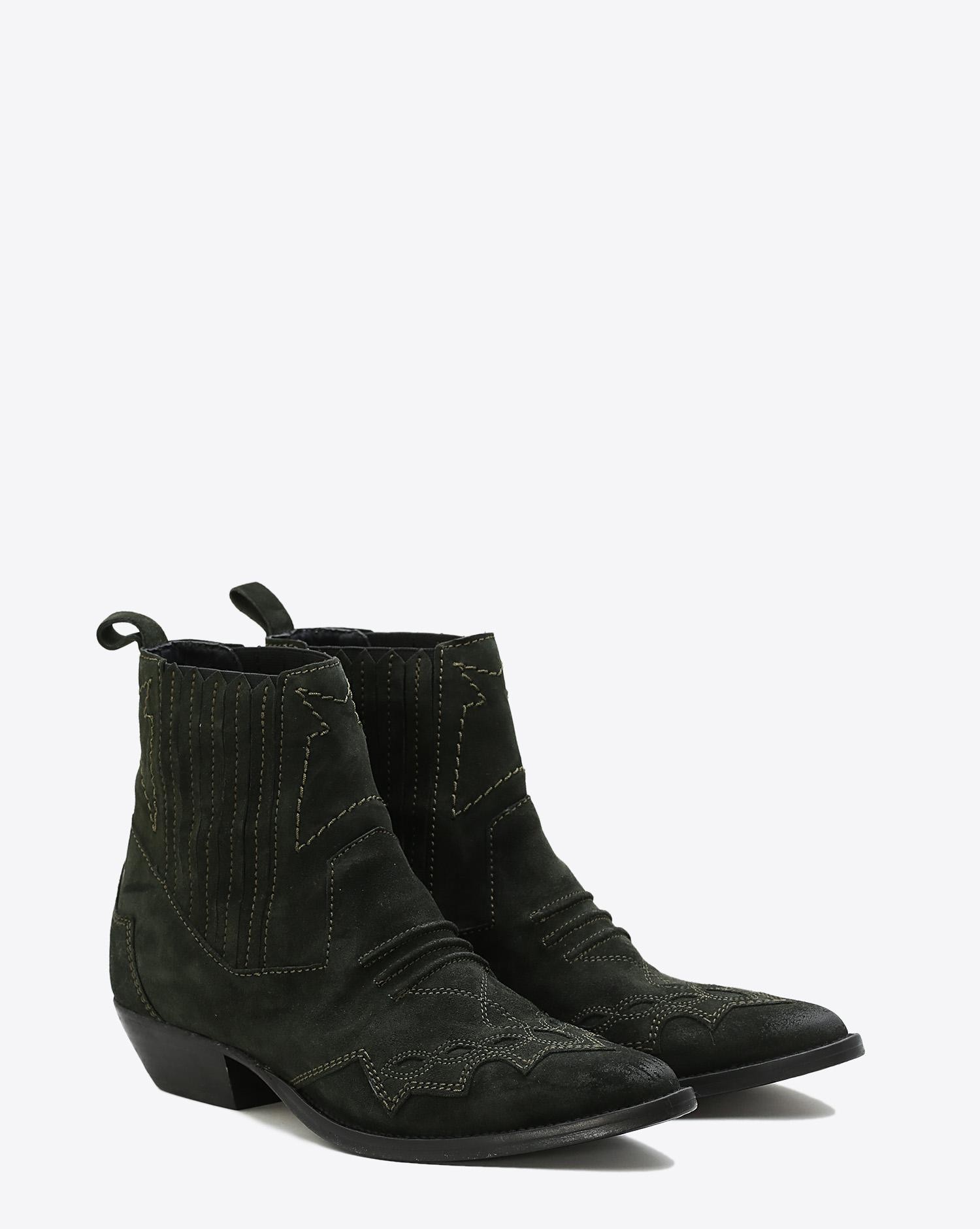 Roseanna Chaussures Boots Santiags TUCSON - Forêt  