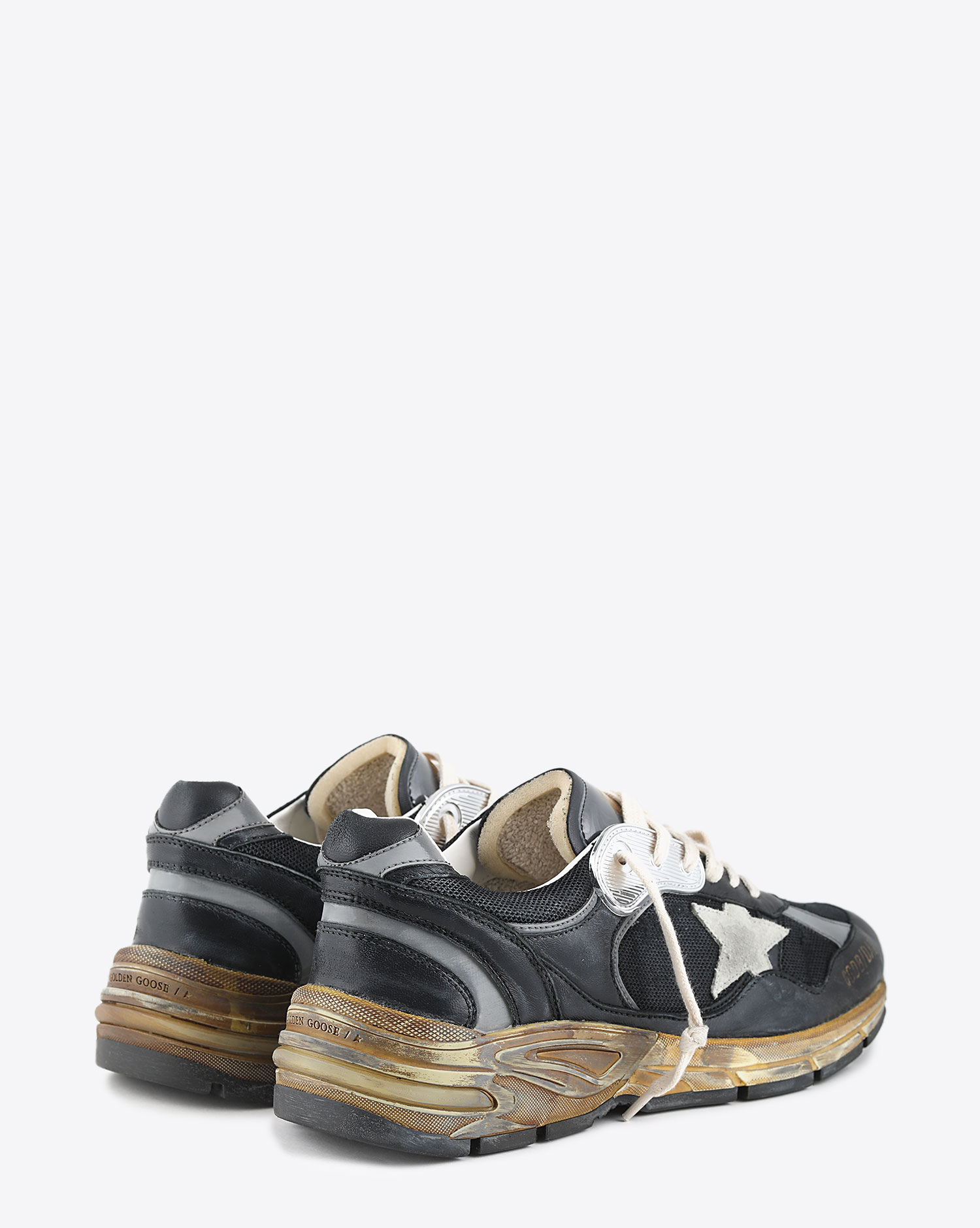 Sneakers Golden Goose Running Dad - Black Silver Ice 90282