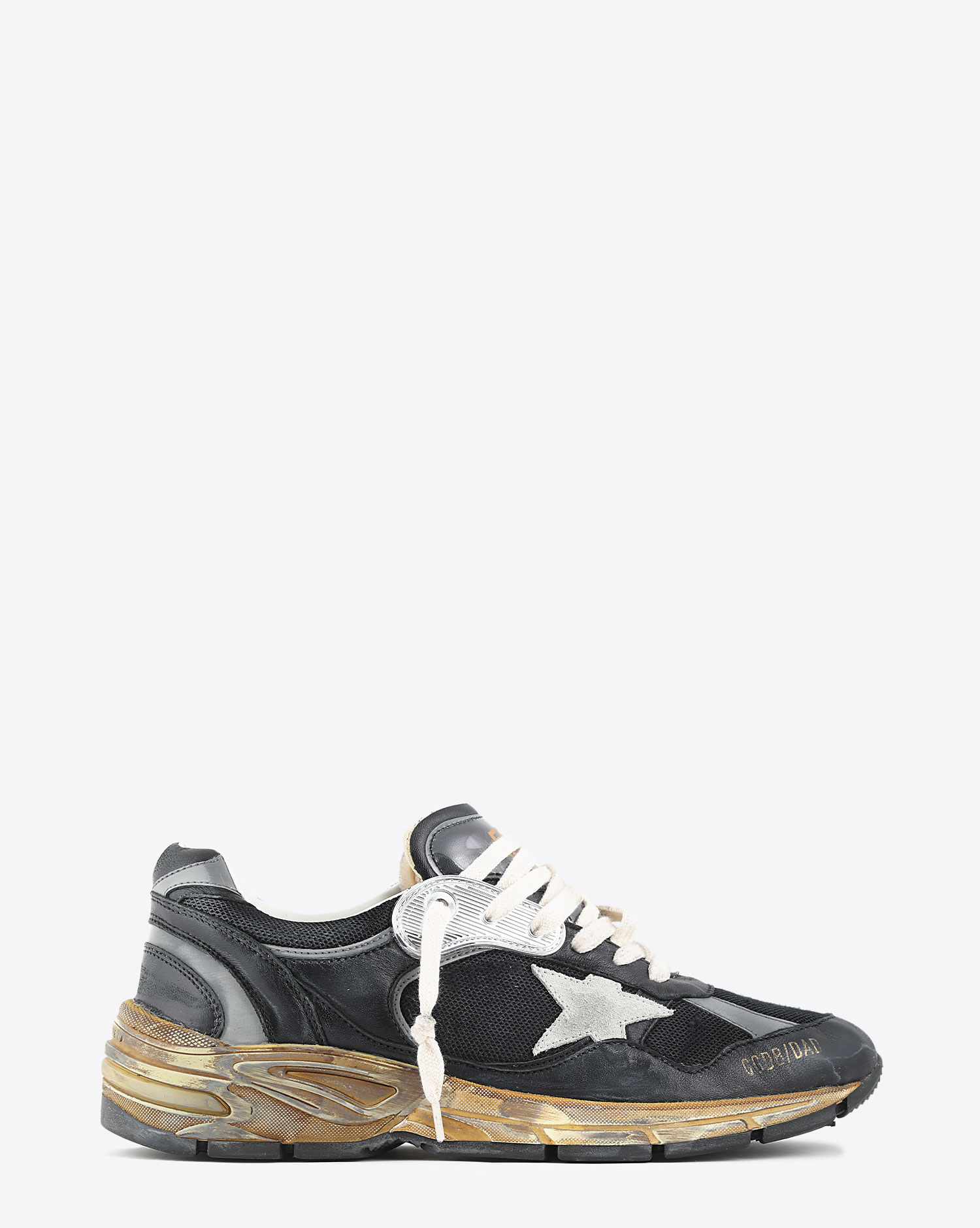 Sneakers Golden Goose Running Dad - Black Silver Ice 90282