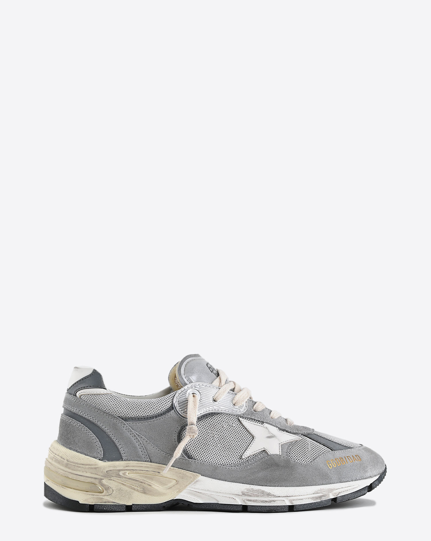 Sneakers Golden Goose Homme Running Dad Grey Silver White 60379