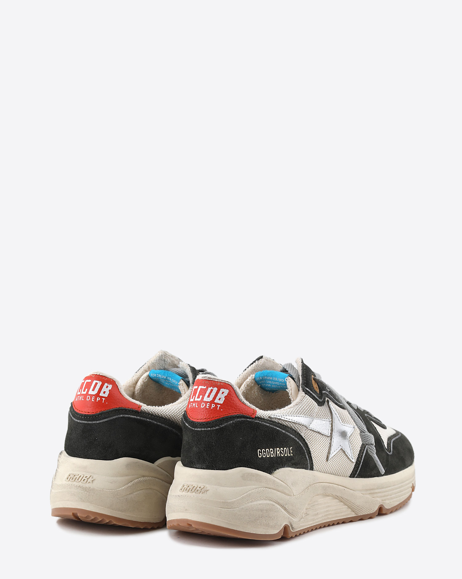 Golden goose best sale running sole red