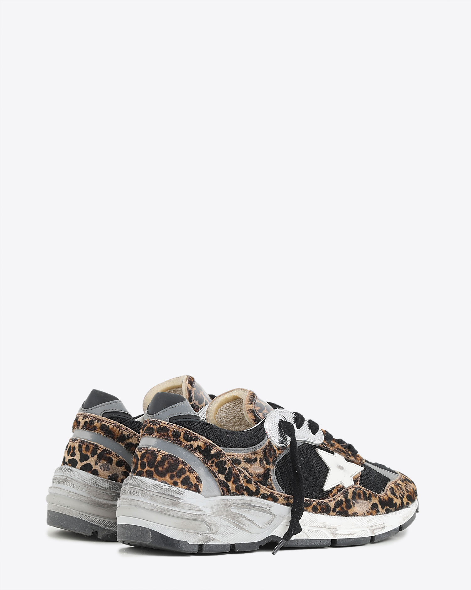 Golden goose sneakers leopard deals