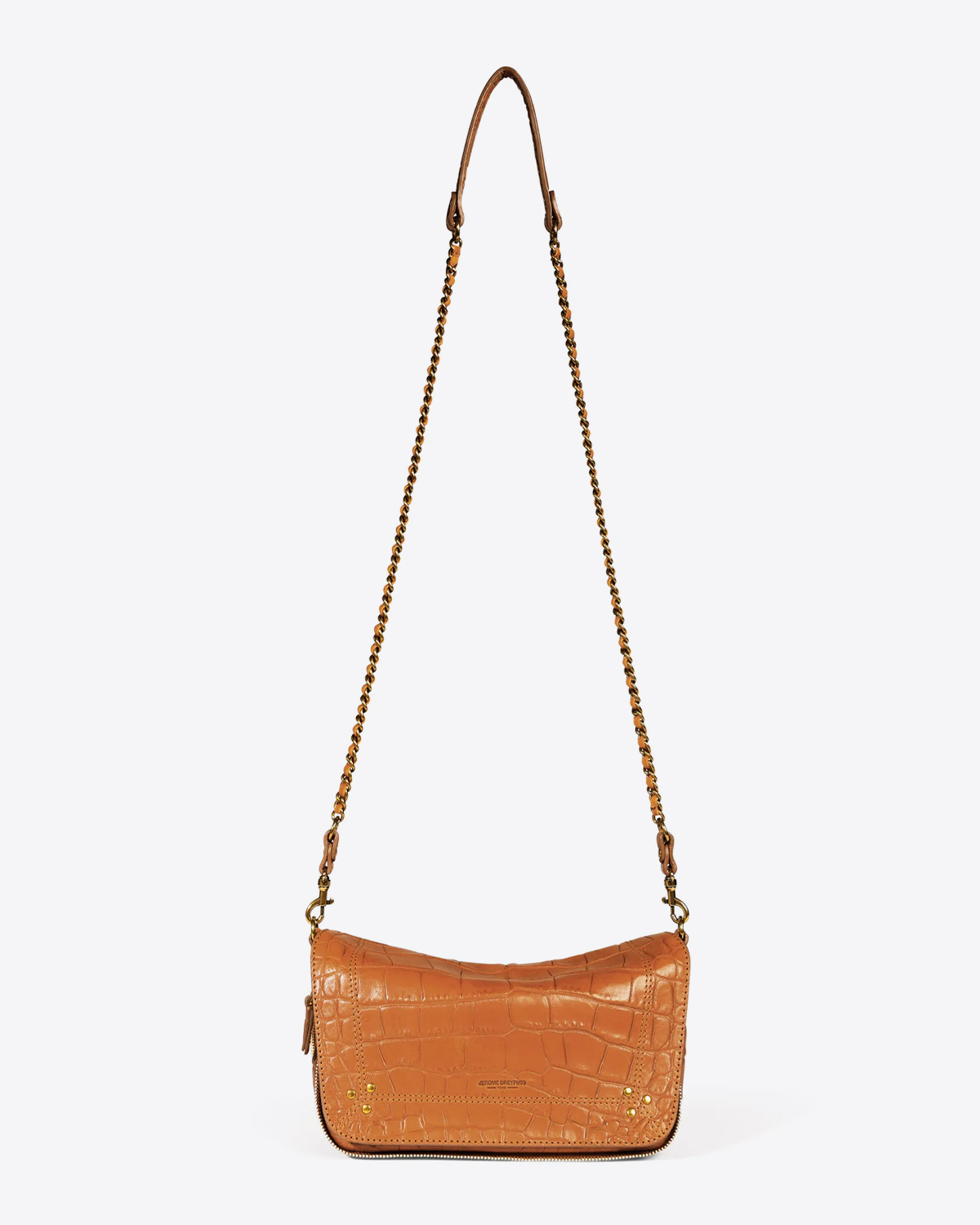 Image du produit Jérôme Dreyfuss Sac Bobi S – Lambskin Croco Whisky