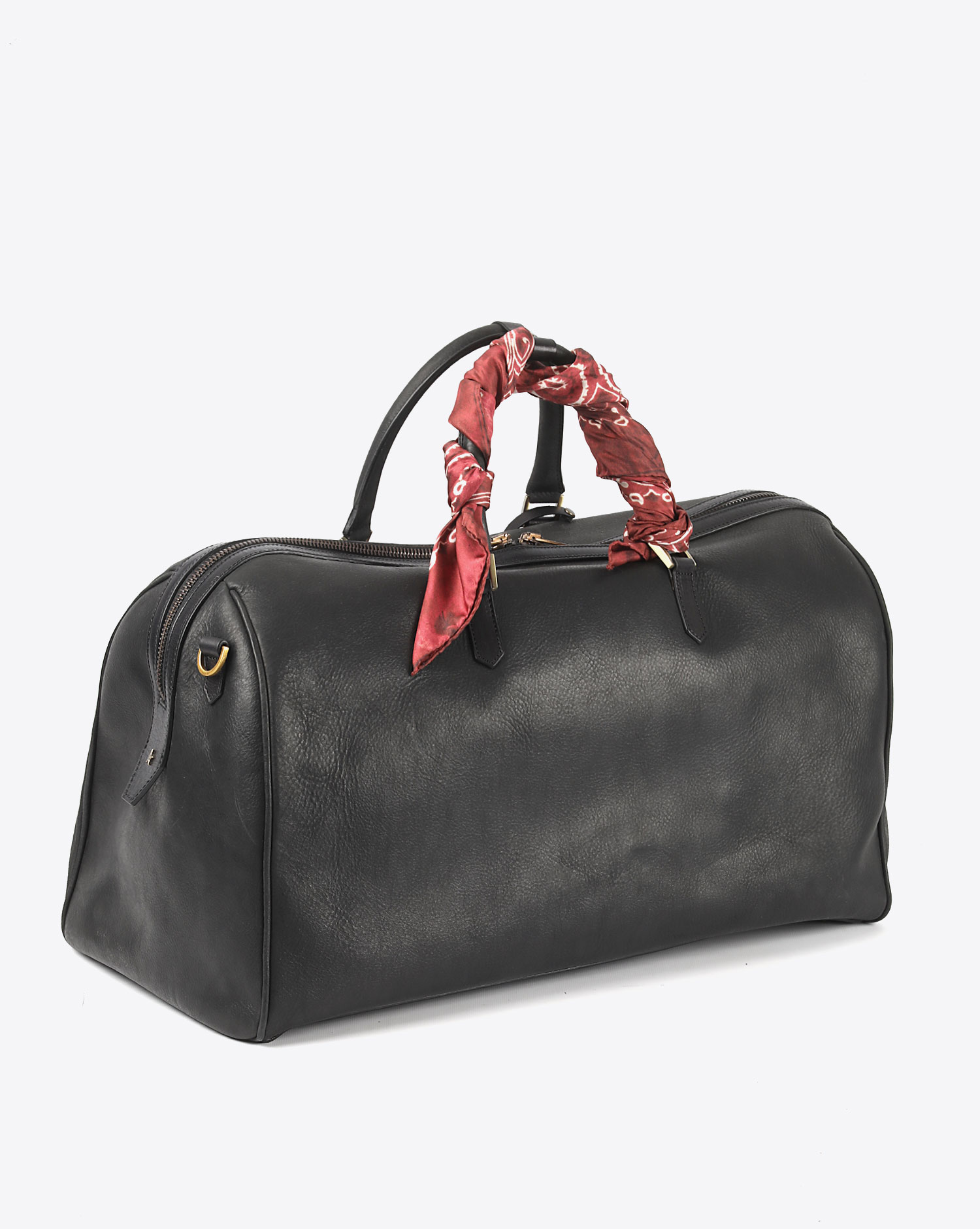 Golden Goose Accessoires Sac Duffle Black Red 90235