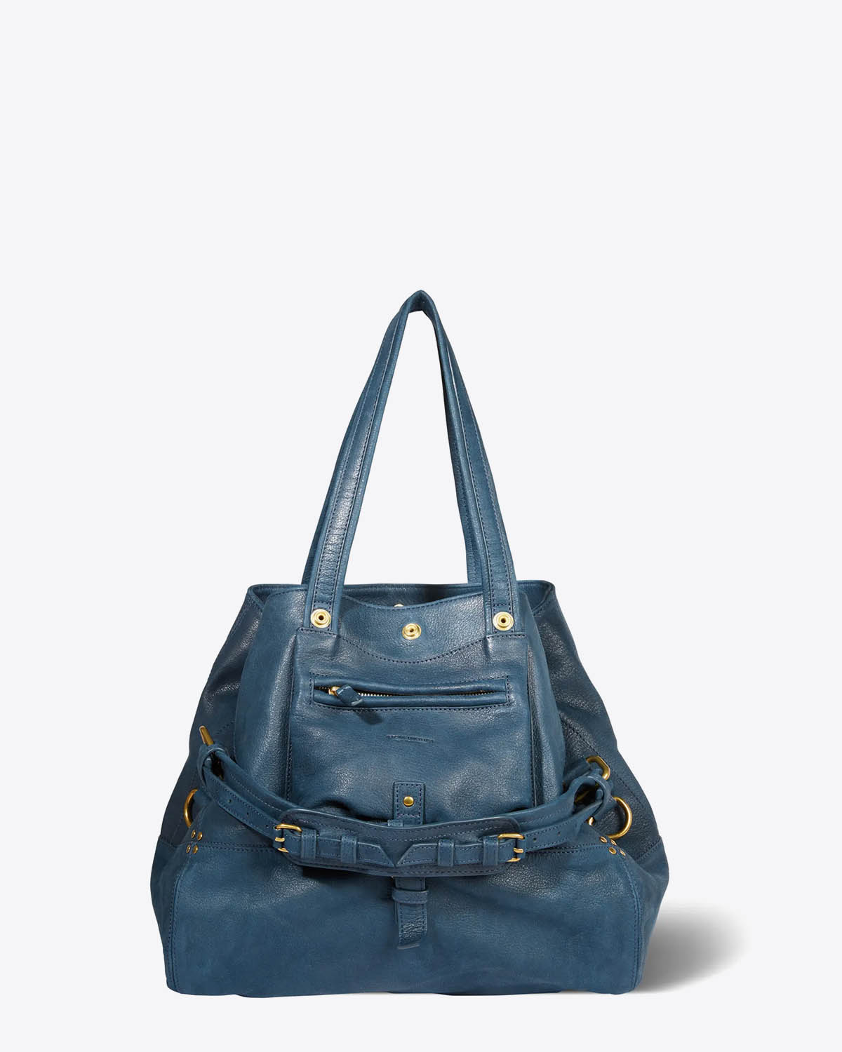 Jérôme Dreyfuss Sac Billy M Chèvre Noircie Night Blue