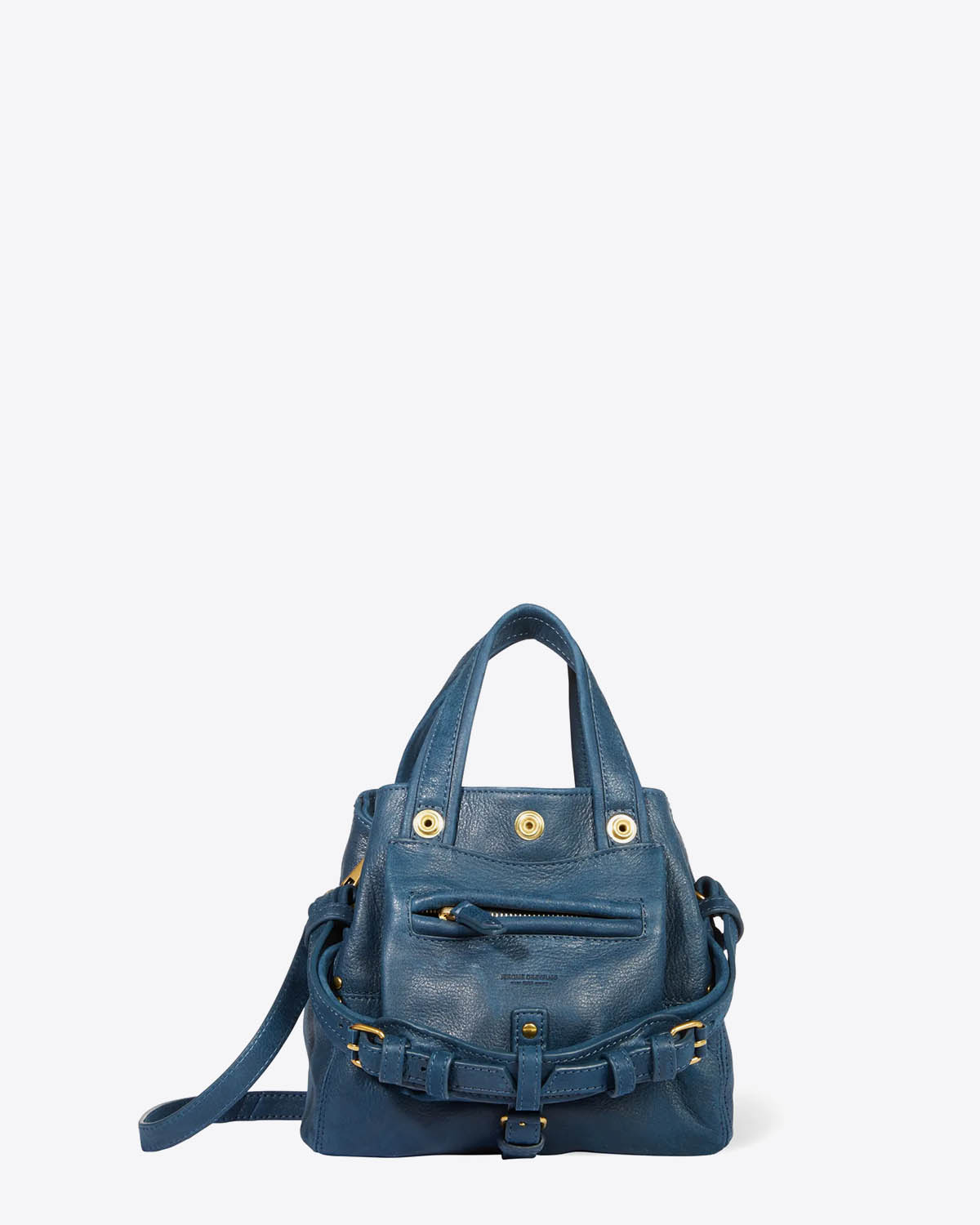 Jérôme Dreyfuss Sac Billy Nano Chèvre Noircie Night Blue