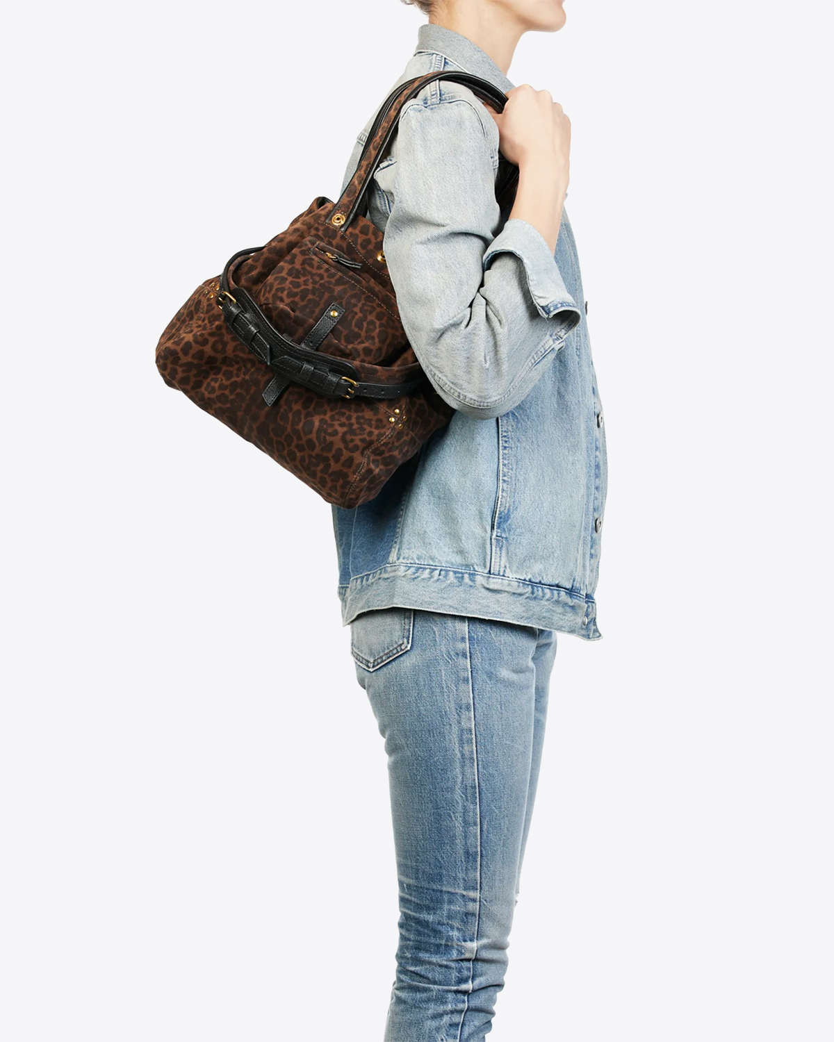 Sac Billy S imprimé Léopard Naturel 