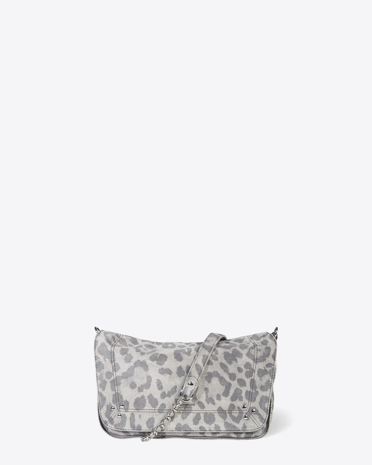 Sac Bobi S Split Suede Léopard Gris  Jérôme Dreyfuss