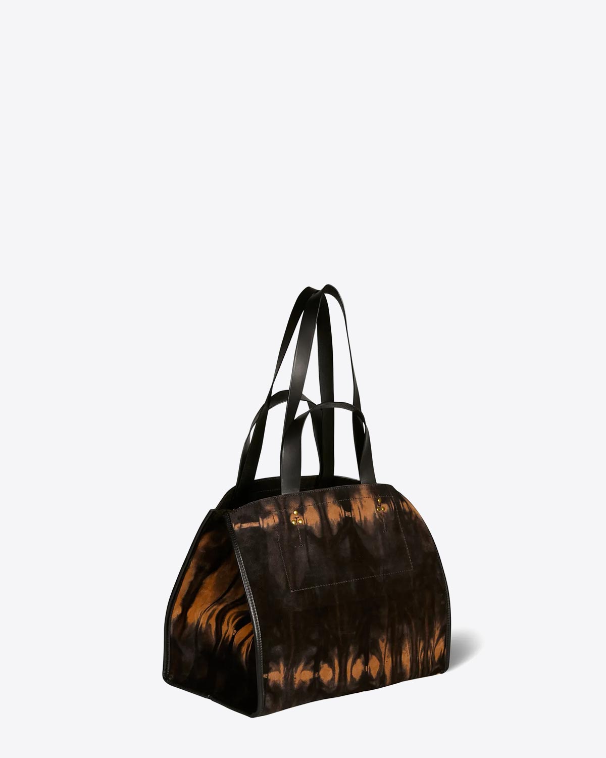 Sac Léon M Split Suede Tie & Dye Corail Jérôme Dreyfuss