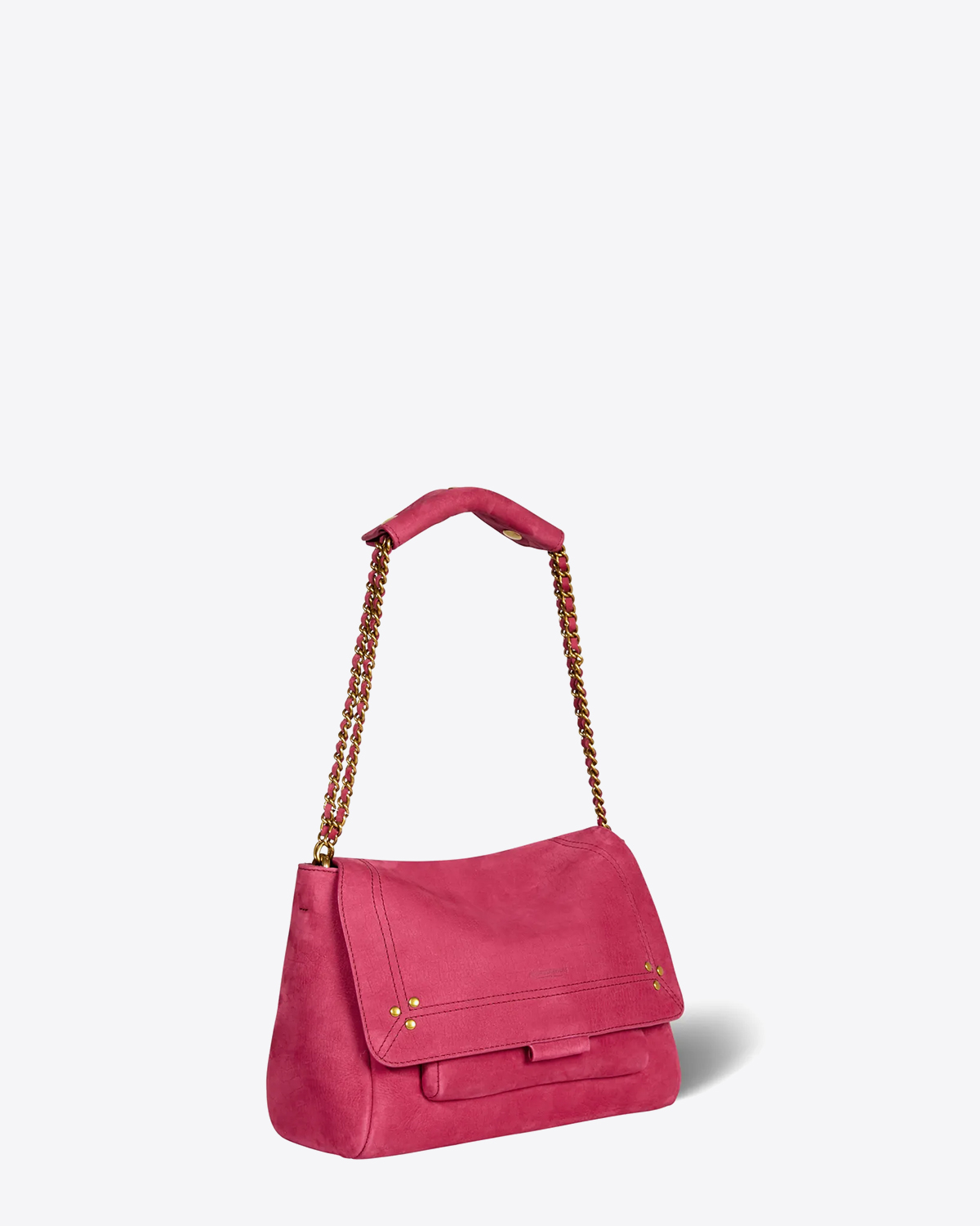 Sac Lulu M Bullskin Croco Framboise Jérôme Dreyfuss
