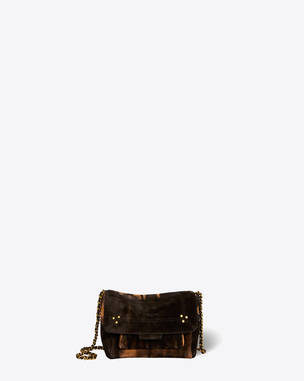Sac  Lulu S Split Suede Tie & Dye Corail 