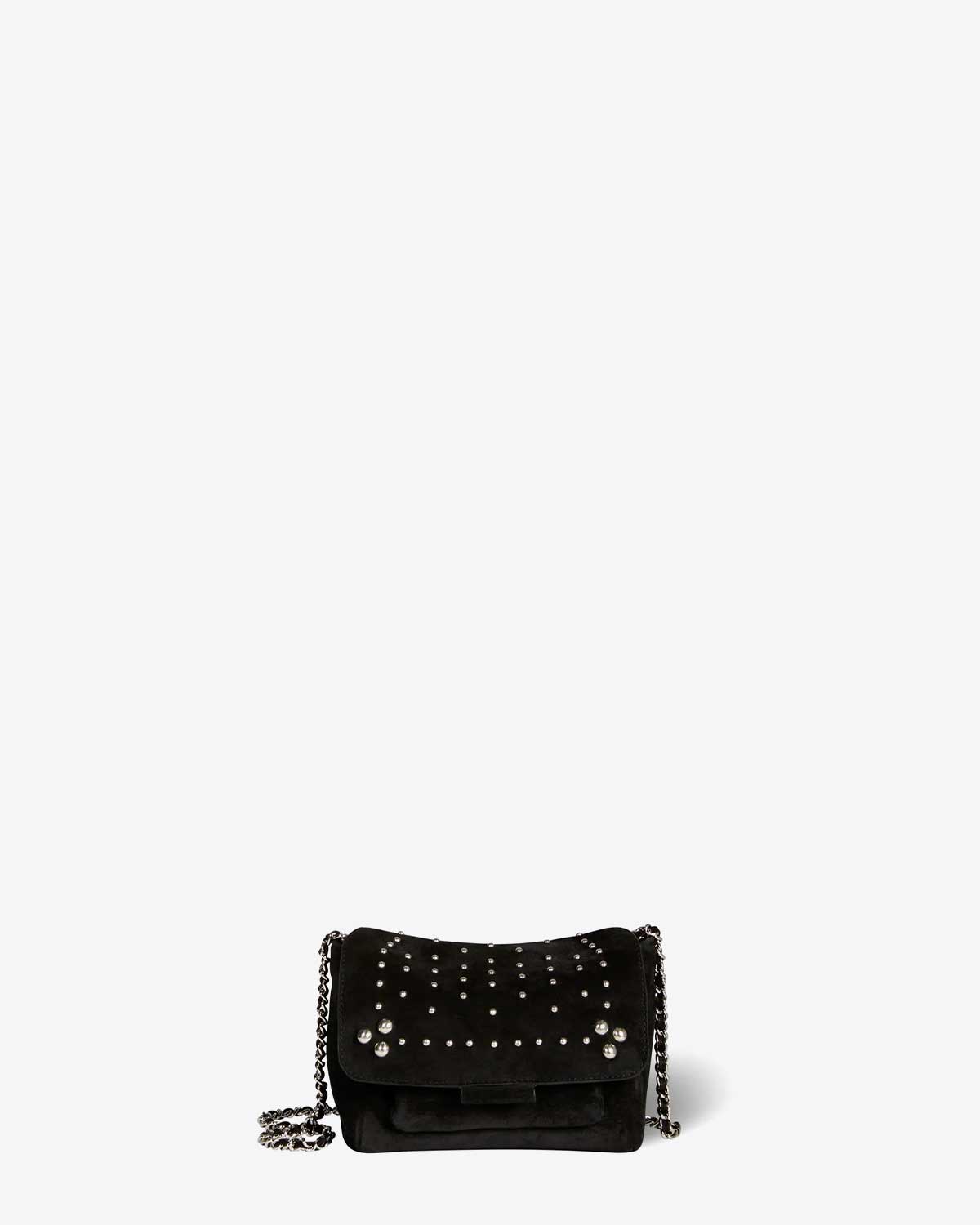 Sac  Jérôme Dreyfuss  Lulu S Split Suede Taos Silver