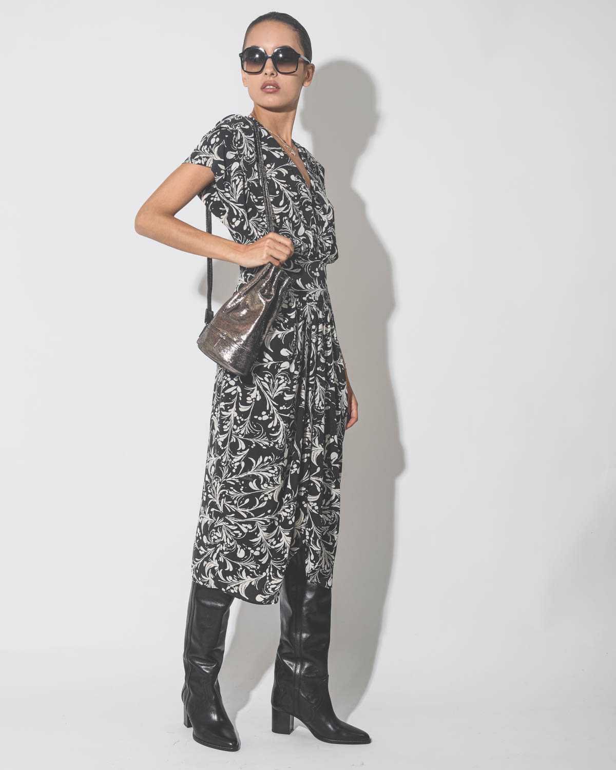 Image du produit Feidt Mini Ange Raphael – Or Jaune 9K et Saphris Gris - 7