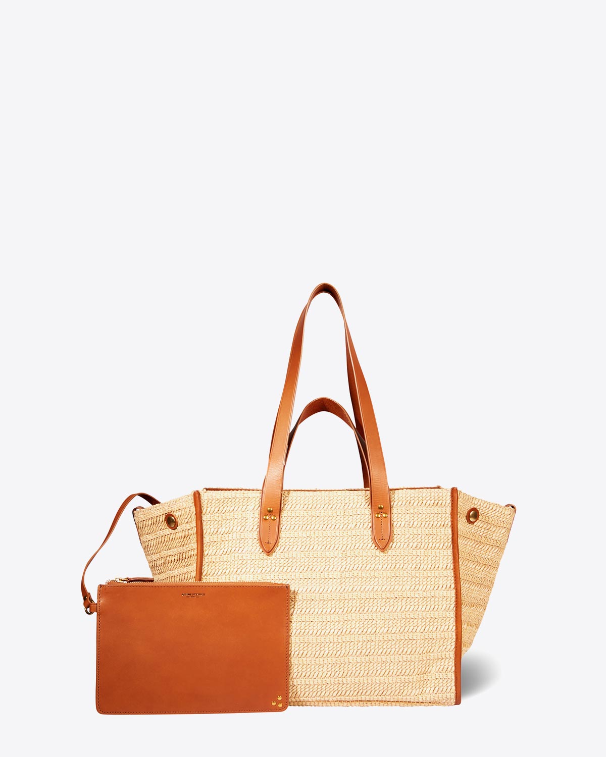 Image du produit J&eacute;r&ocirc;me Dreyfuss Sac L&eacute;on M &ndash; Raphia