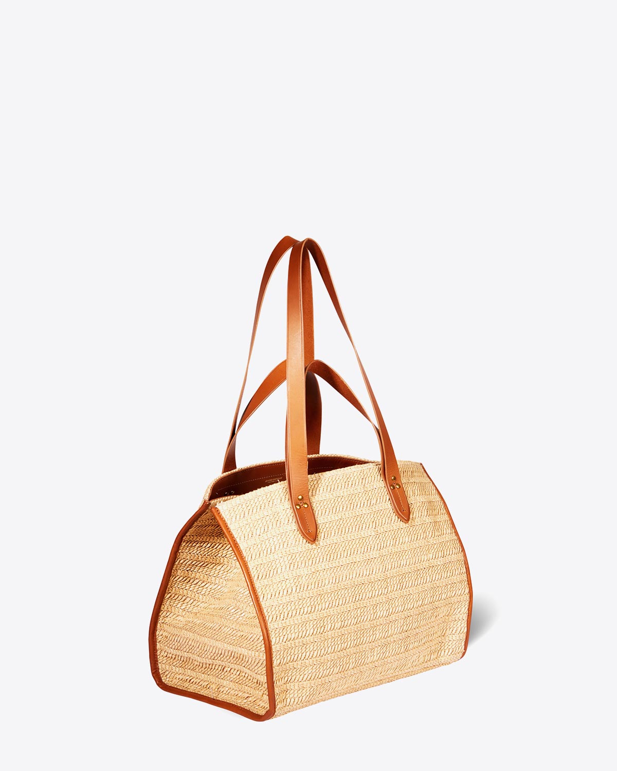 Image du produit J&eacute;r&ocirc;me Dreyfuss Sac L&eacute;on M &ndash; Raphia - 2