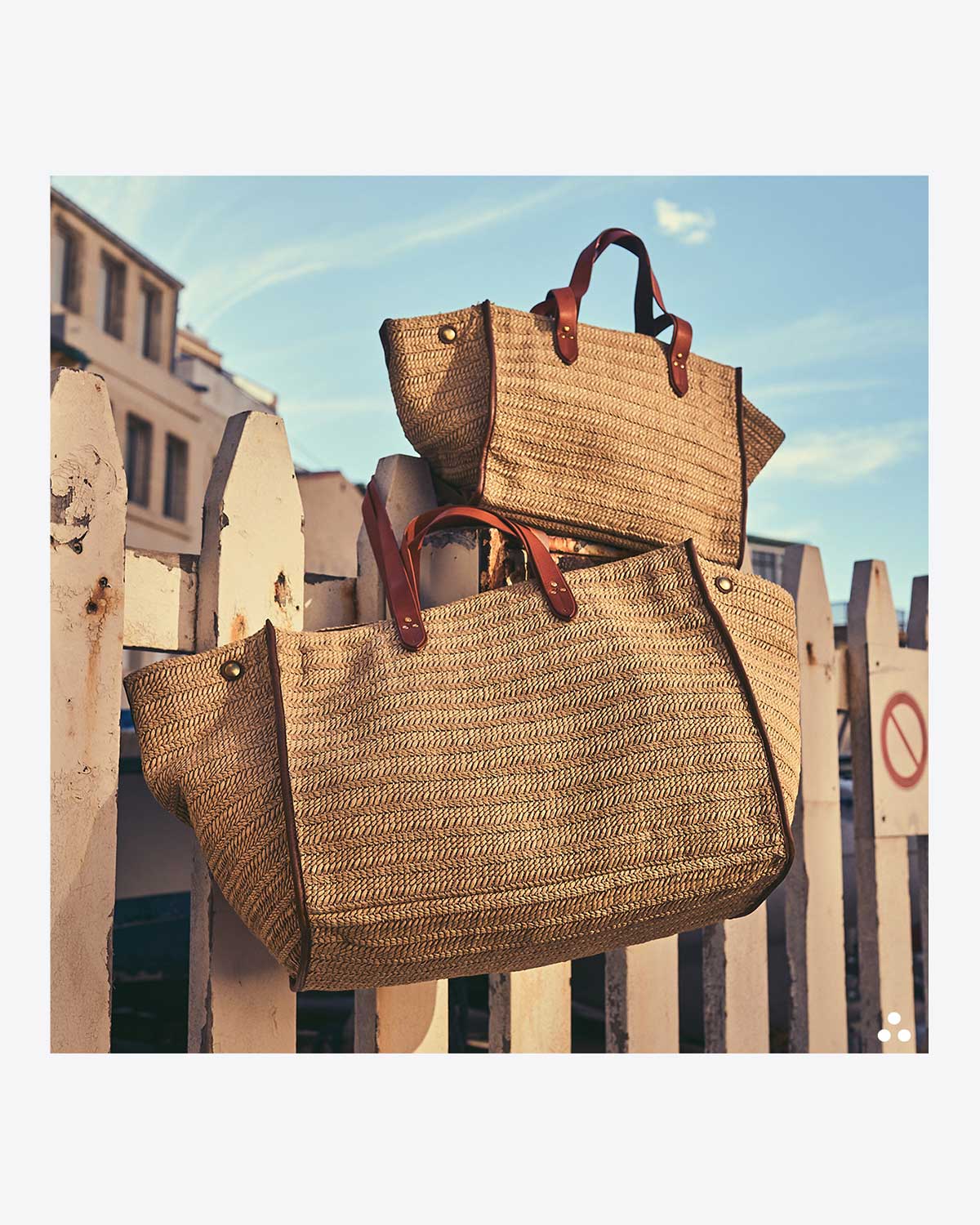 Image du produit J&eacute;r&ocirc;me Dreyfuss Sac L&eacute;on M &ndash; Raphia - 5