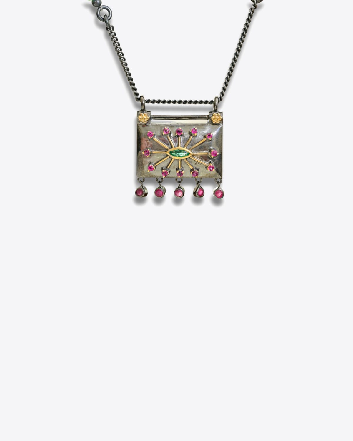 Patricia Arango Collier Voyageuse Chrysoprase